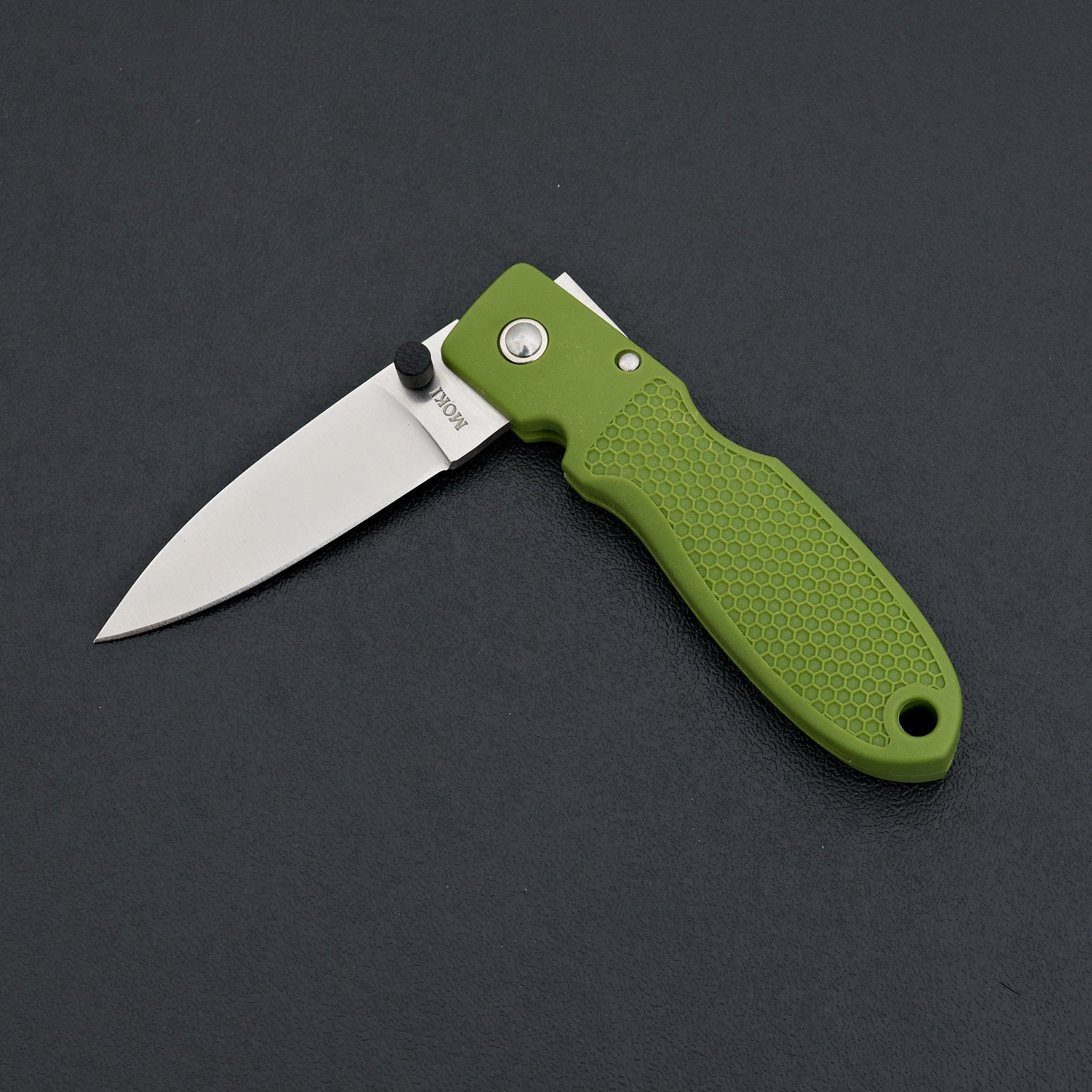 MOKI Coupe Folding Knife Grilon Handle (Olive Green)-Knife-Carbon Knife Co-Carbon Knife Co