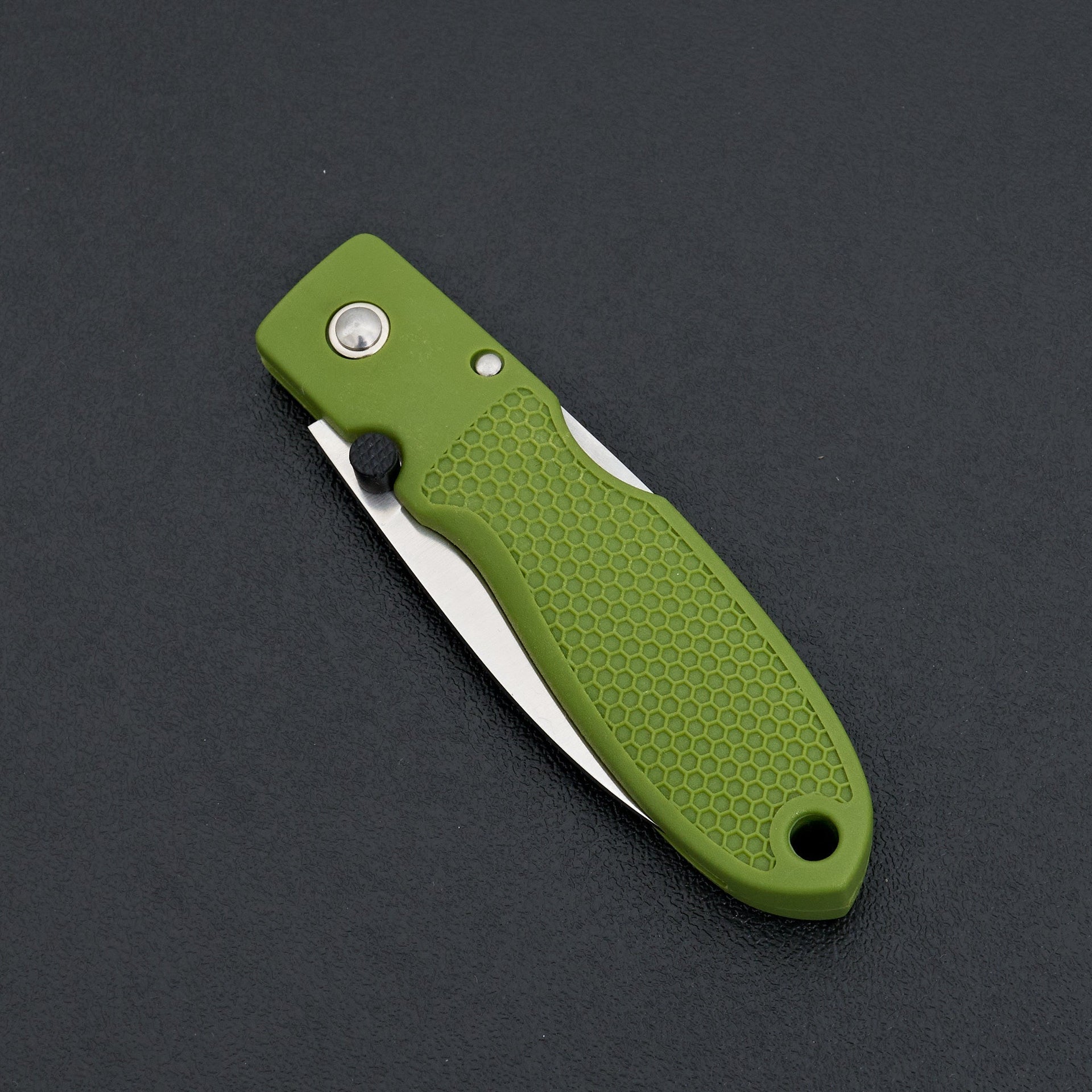 MOKI Coupe Folding Knife Grilon Handle (Olive Green)-Knife-Carbon Knife Co-Carbon Knife Co
