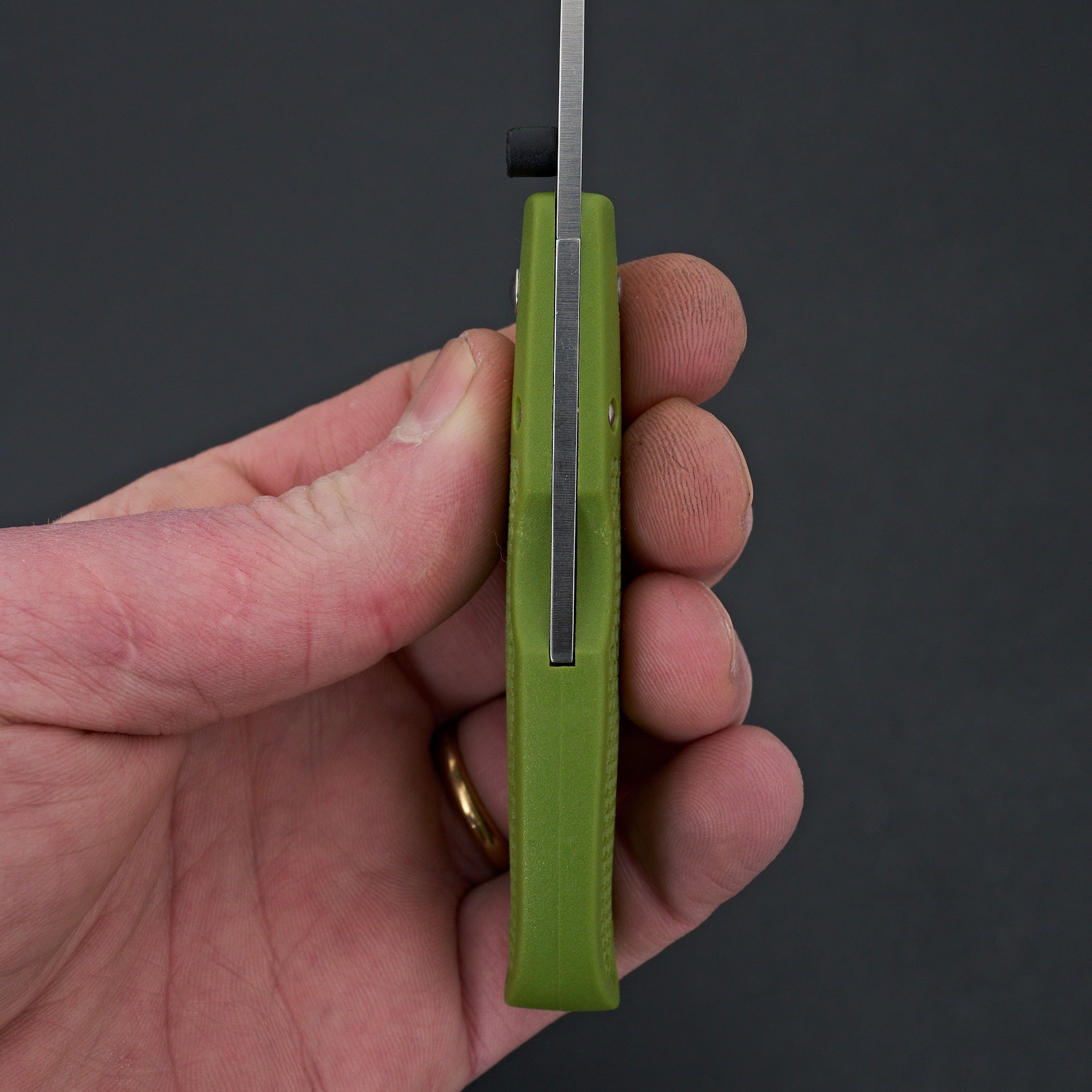 MOKI Coupe Folding Knife Grilon Handle (Olive Green)-Knife-Carbon Knife Co-Carbon Knife Co
