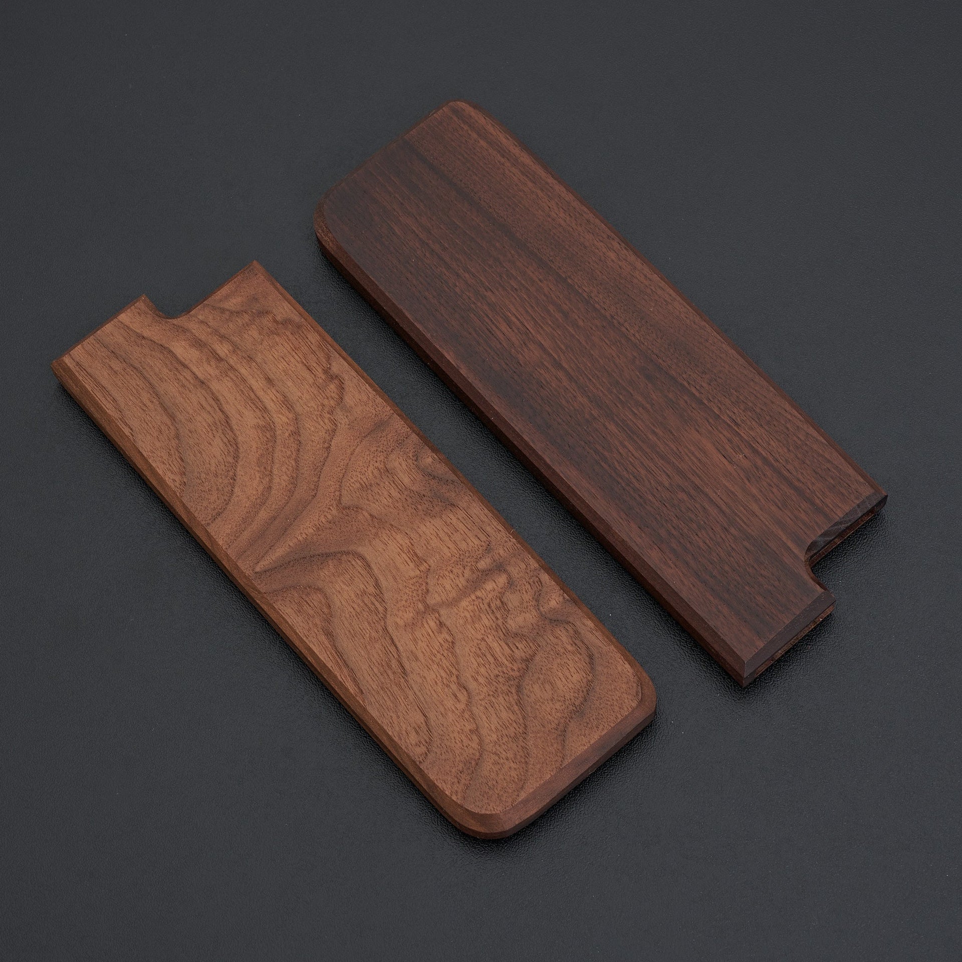 Magnetic Saya Walnut Nakiri 180mm-Knife Accessories-Carbon Knife Co-Carbon Knife Co