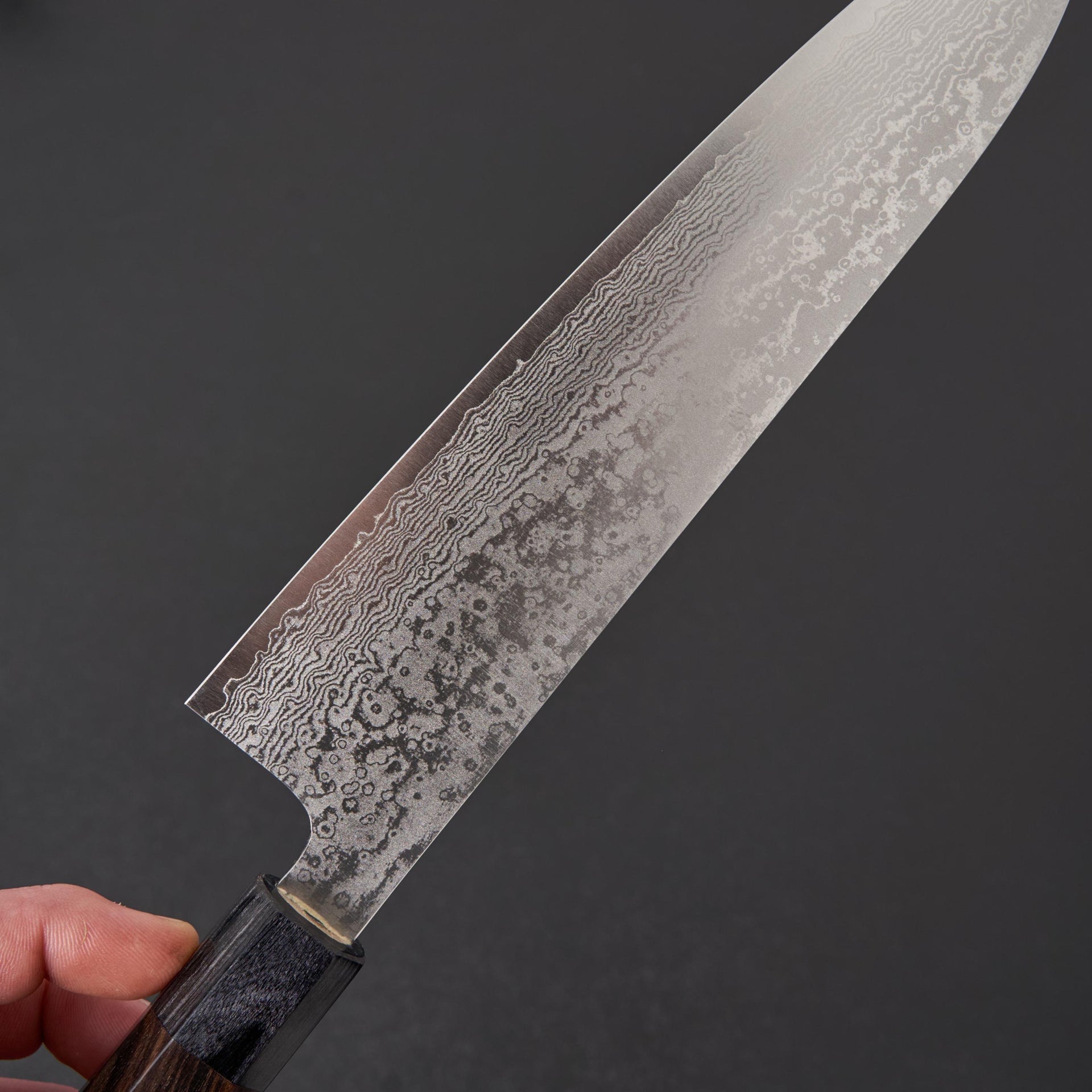 Makoto Kurosaki VG-10 Damascus Gyuto 210mm-Knife-Makoto-Carbon Knife Co