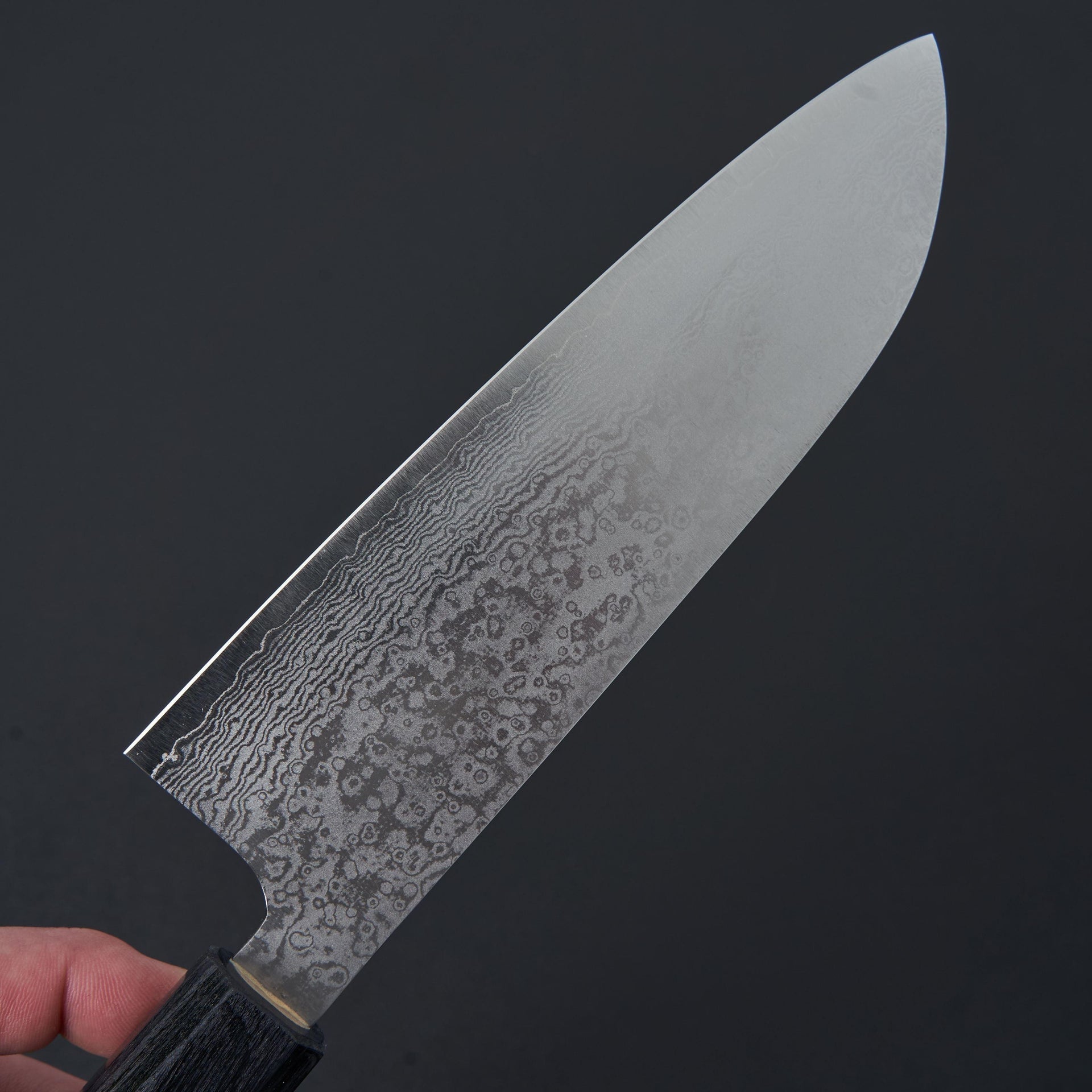 Makoto Kurosaki VG-10 Damascus Santoku 165mm-Knife-Makoto-Carbon Knife Co