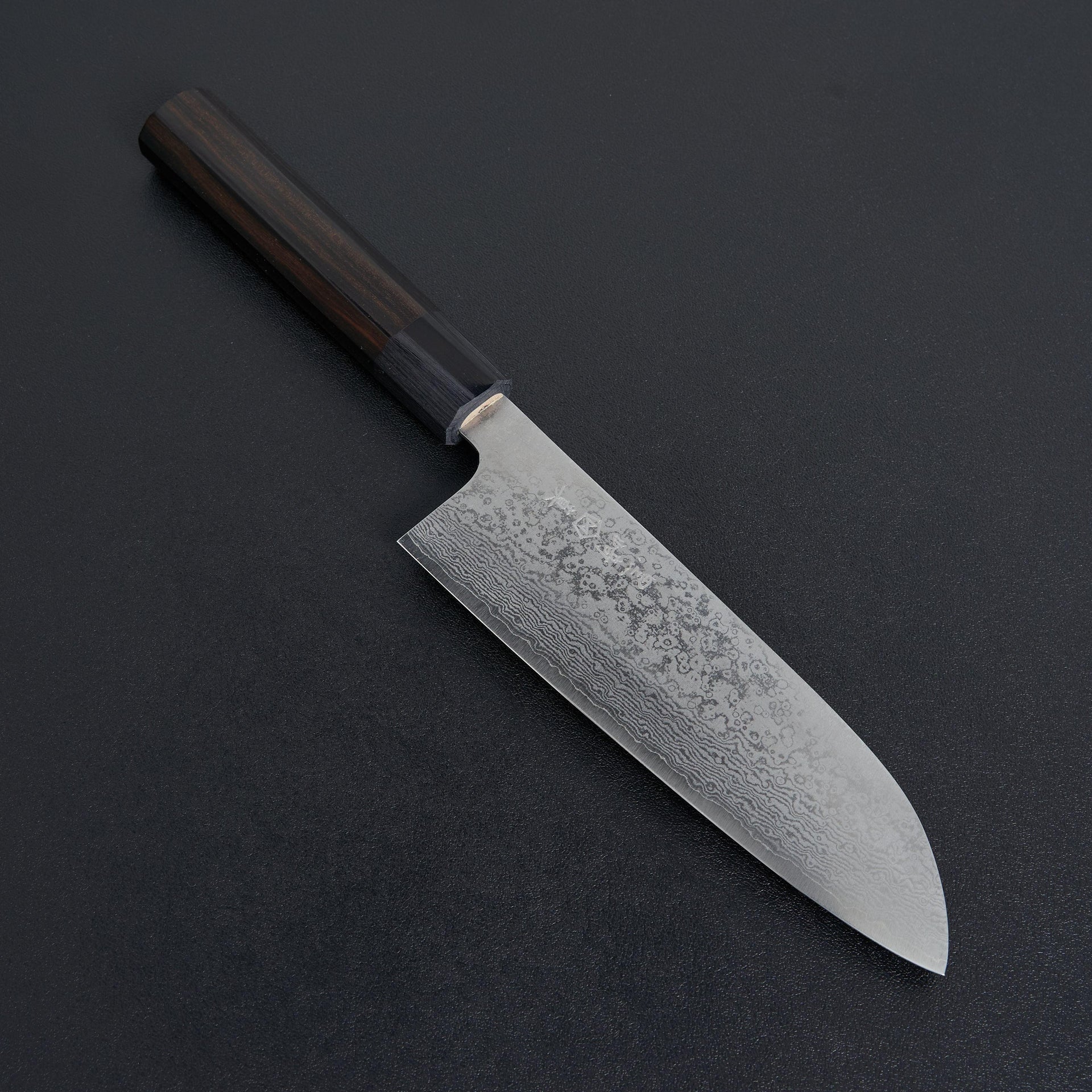 Makoto Kurosaki VG-10 Damascus Santoku 165mm-Knife-Makoto-Carbon Knife Co