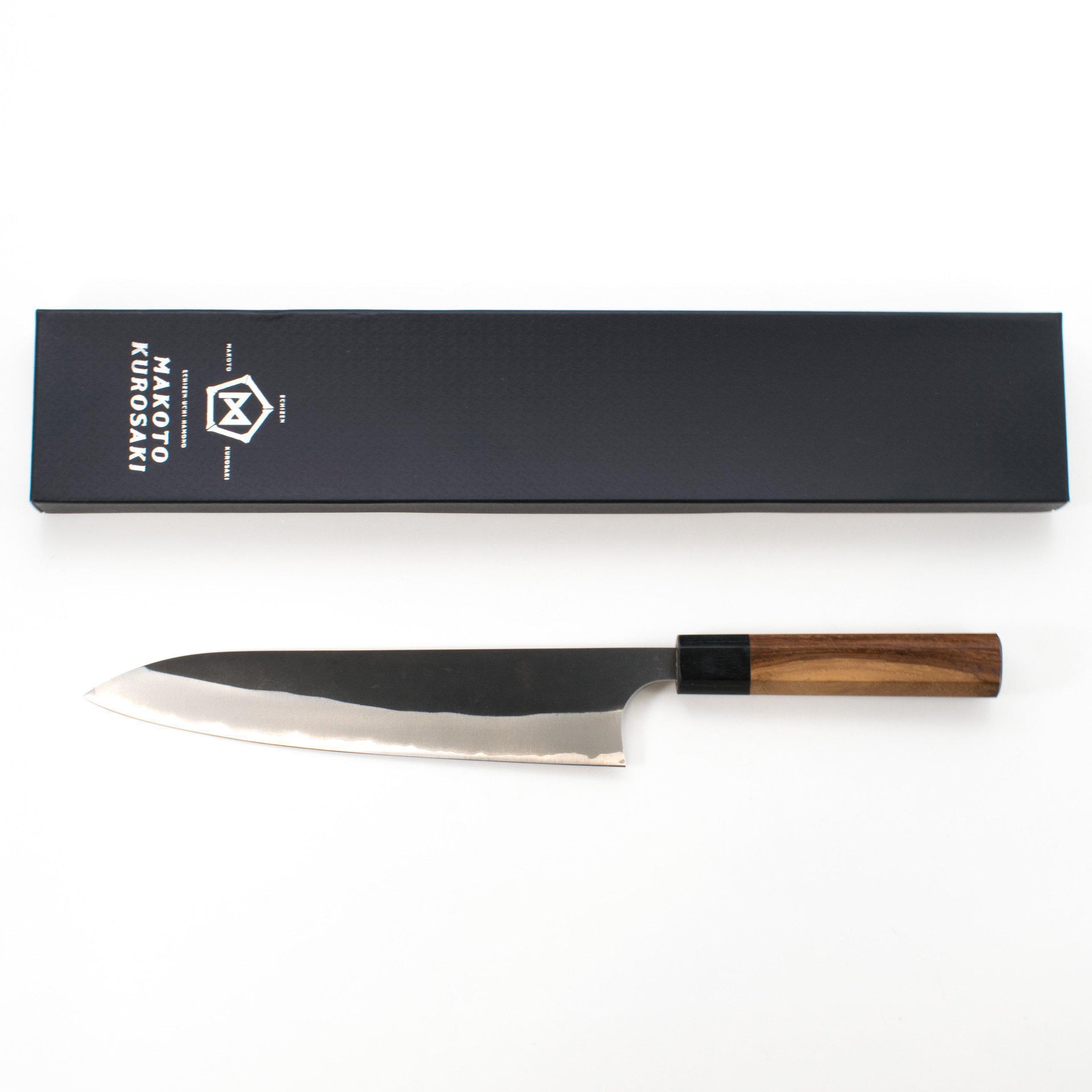 Makoto White #2 Rosewood Gyuto 210mm-Knife-Makoto-Carbon Knife Co