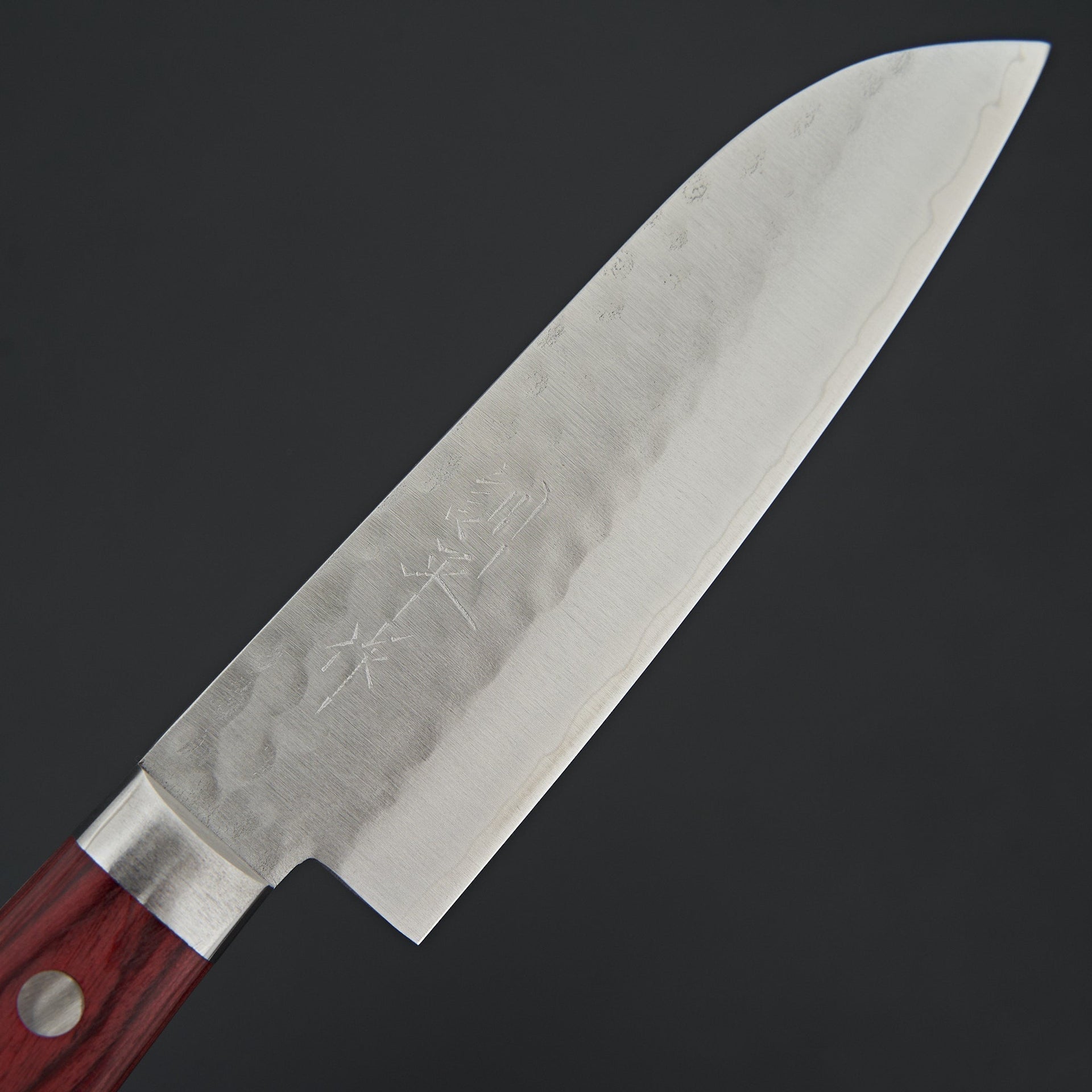 Masutani VG1 Hammered Ko-Santoku-Knife-Masutani-Carbon Knife Co