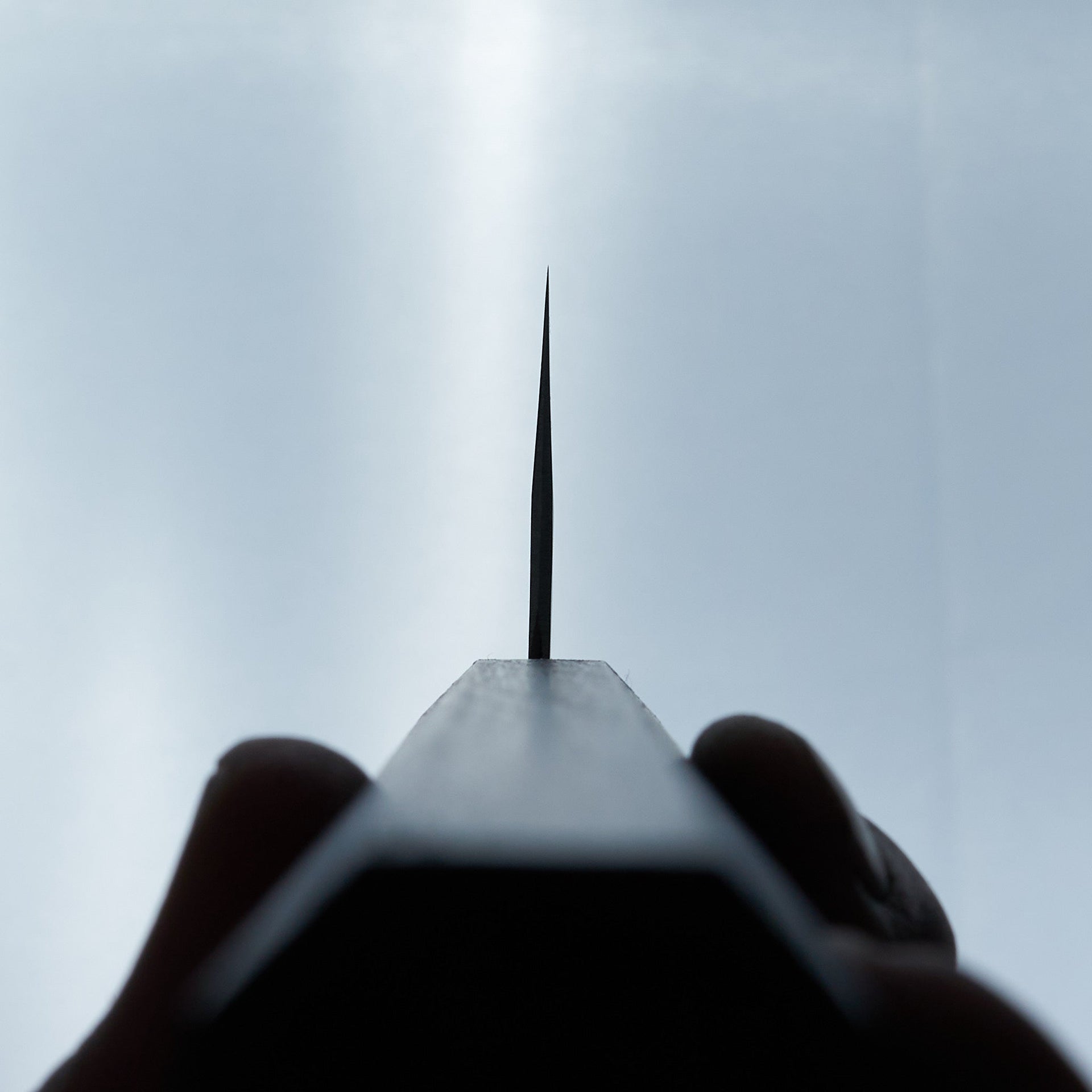 Masutani VG1 Tsuchime Oak Santoku 165mm-Knife-Masutani-Carbon Knife Co