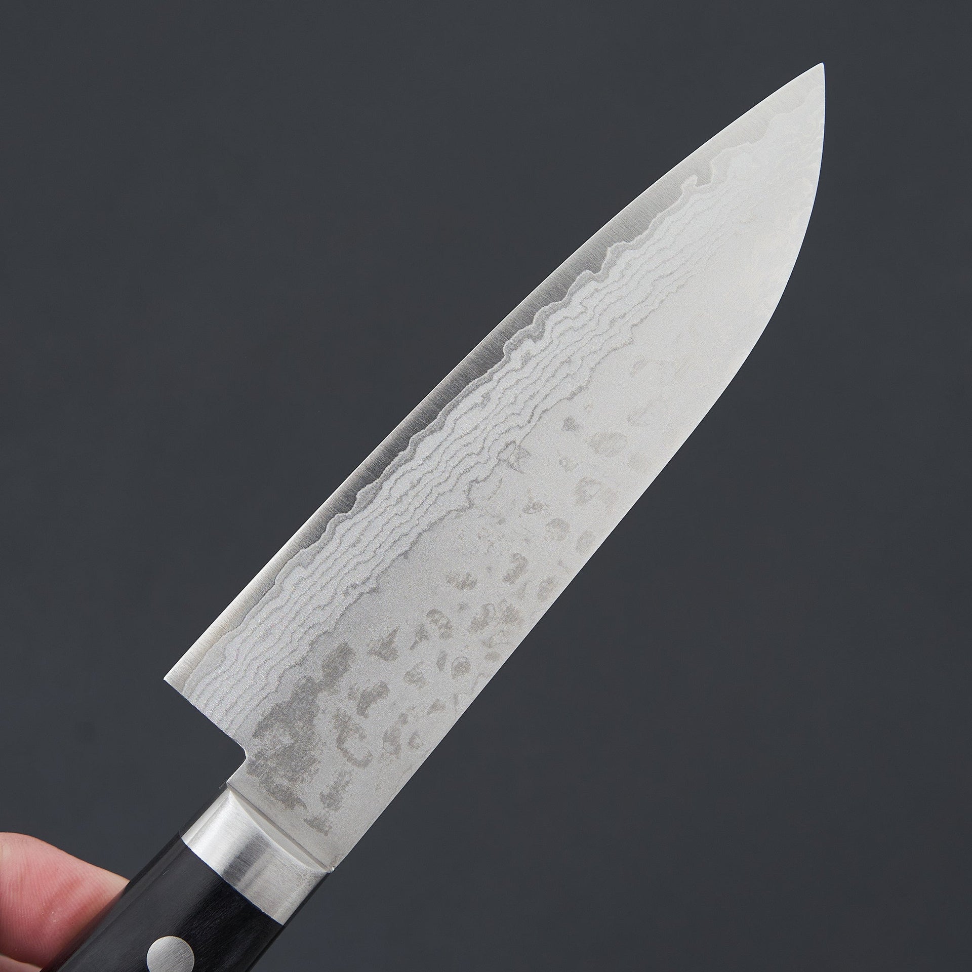 Masutani VG10 Damascus Ko-Santoku-Knife-Masutani-Carbon Knife Co