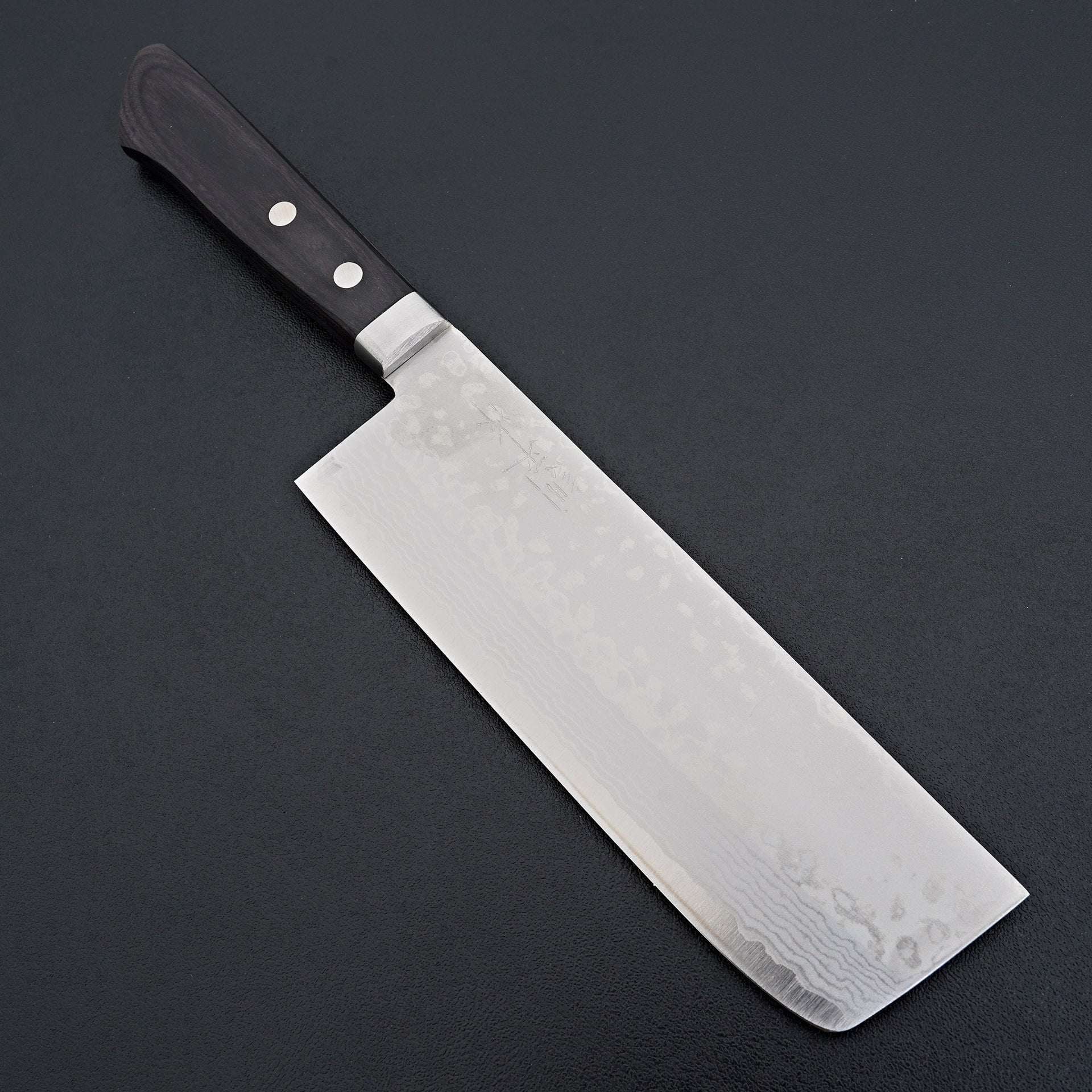 Masutani VG10 Damascus Nakiri 165mm-Knife-Masutani-Carbon Knife Co