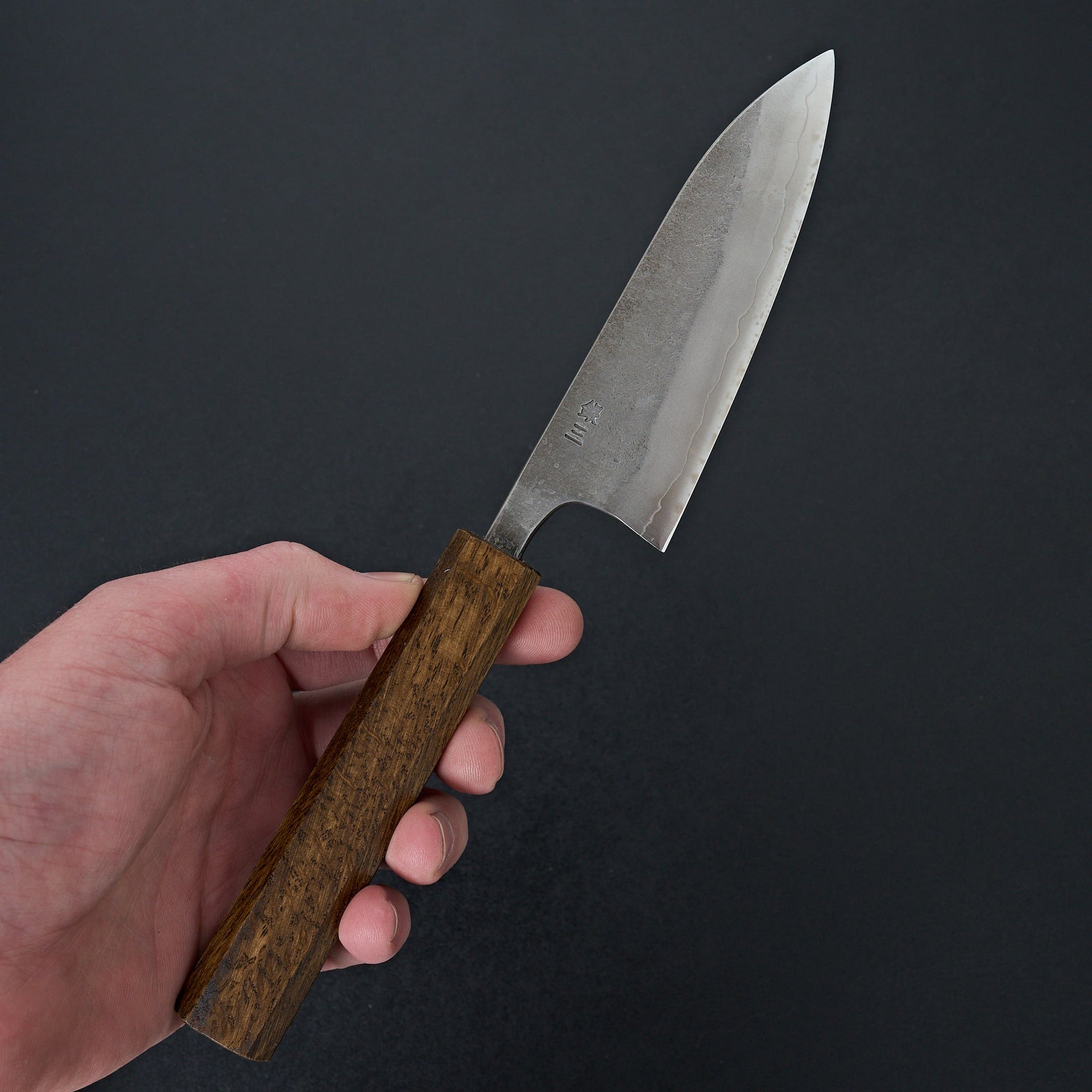 Matsubara Ginsan Nashiji Petty 120mm-Knife-Matsubara-Carbon Knife Co