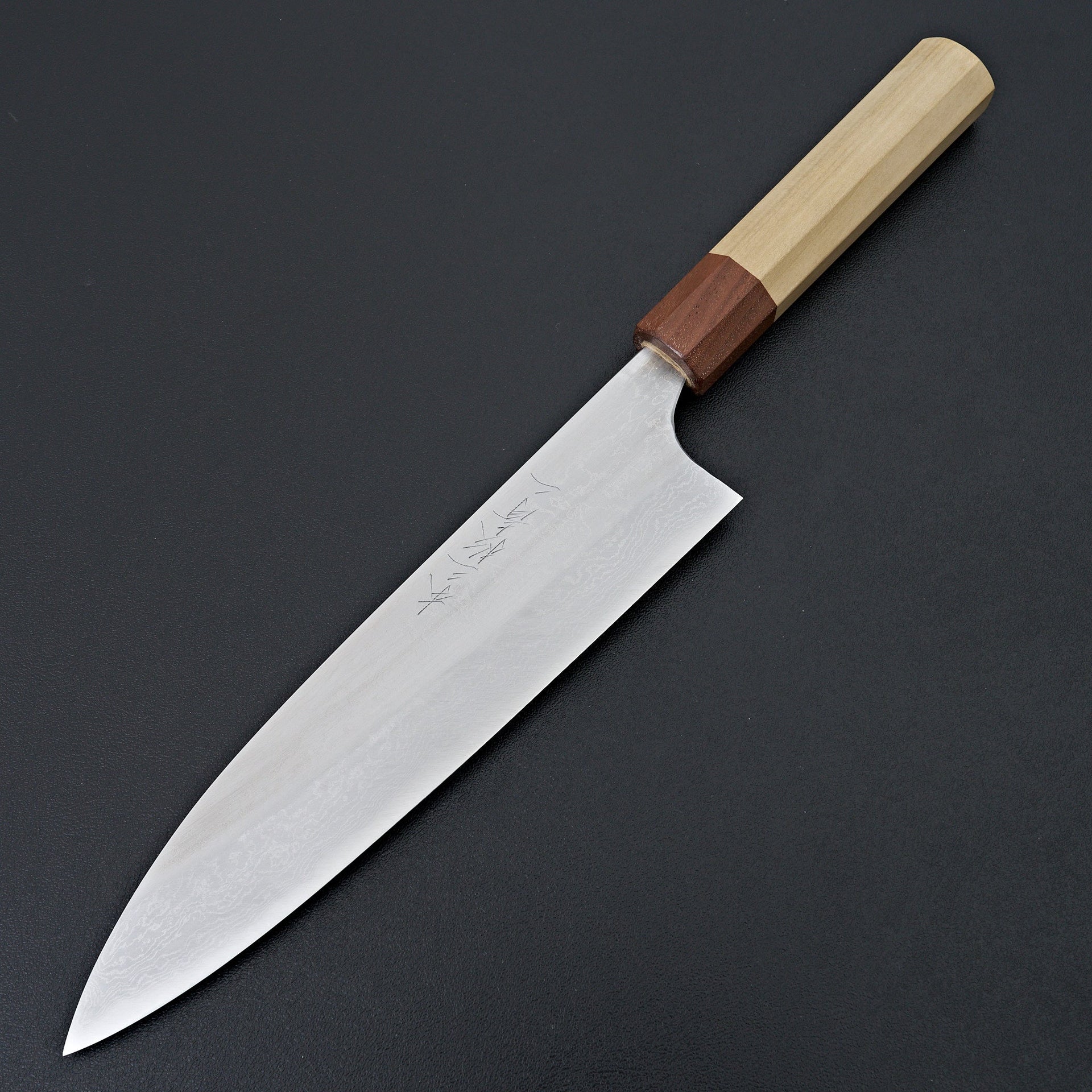 Mazaki Damascus Gyuto 210mm-Knife-Mazaki-Carbon Knife Co