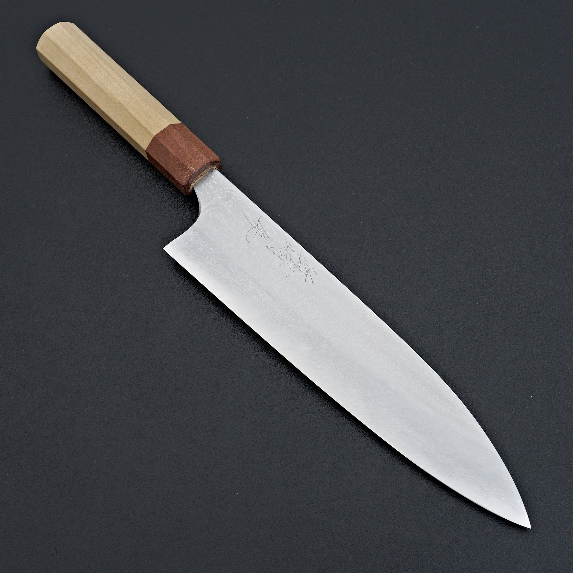 Mazaki Damascus Gyuto 210mm-Knife-Mazaki-Carbon Knife Co