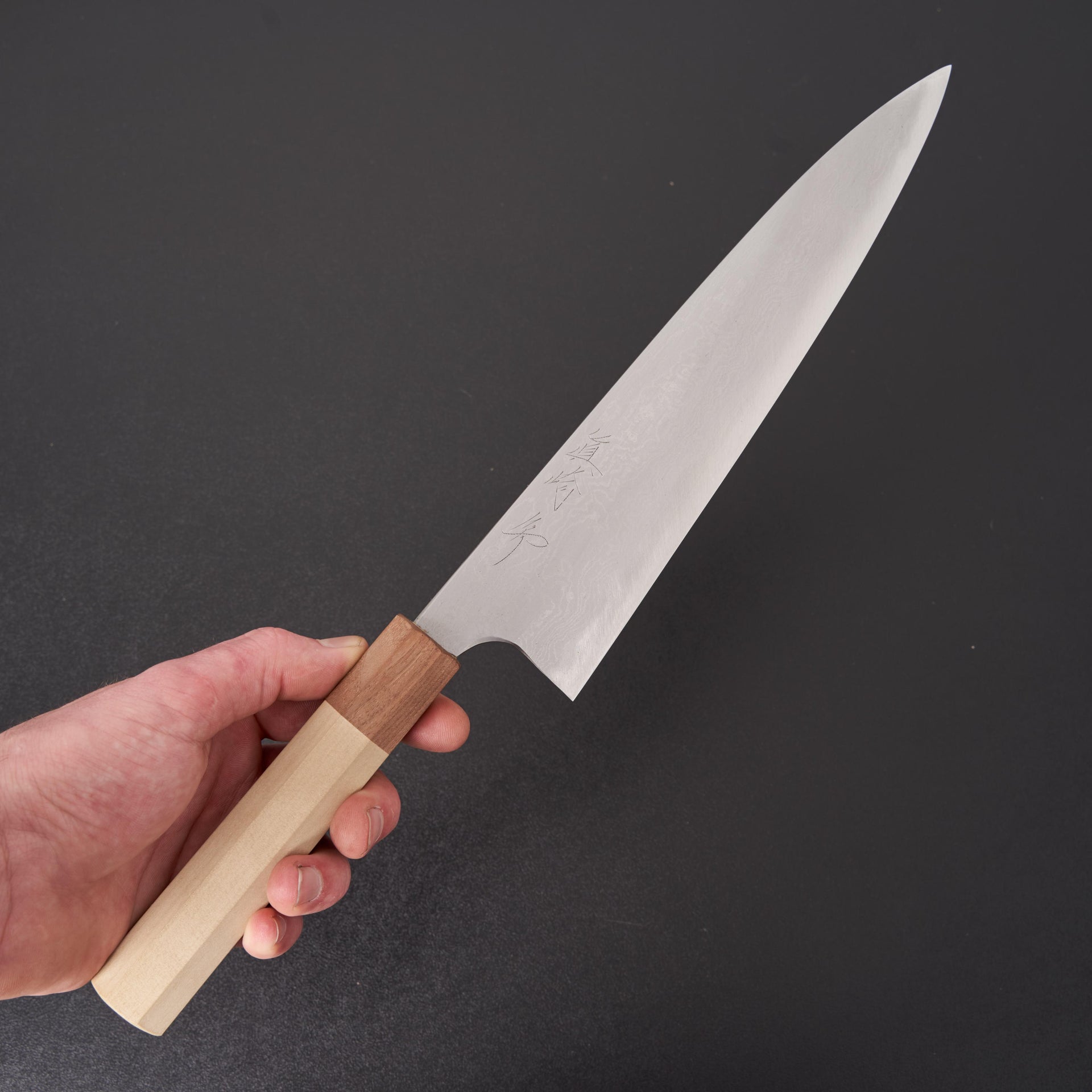 Mazaki Damascus Gyuto 240mm-Knife-Mazaki-Carbon Knife Co