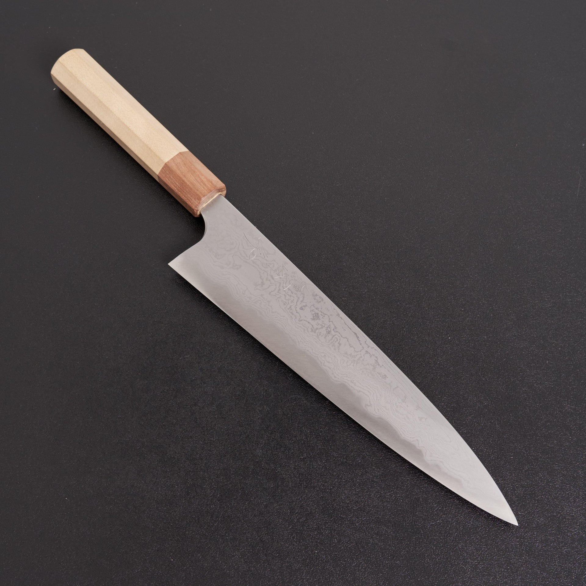 Mazaki Damascus Gyuto 240mm-Knife-Mazaki-Carbon Knife Co