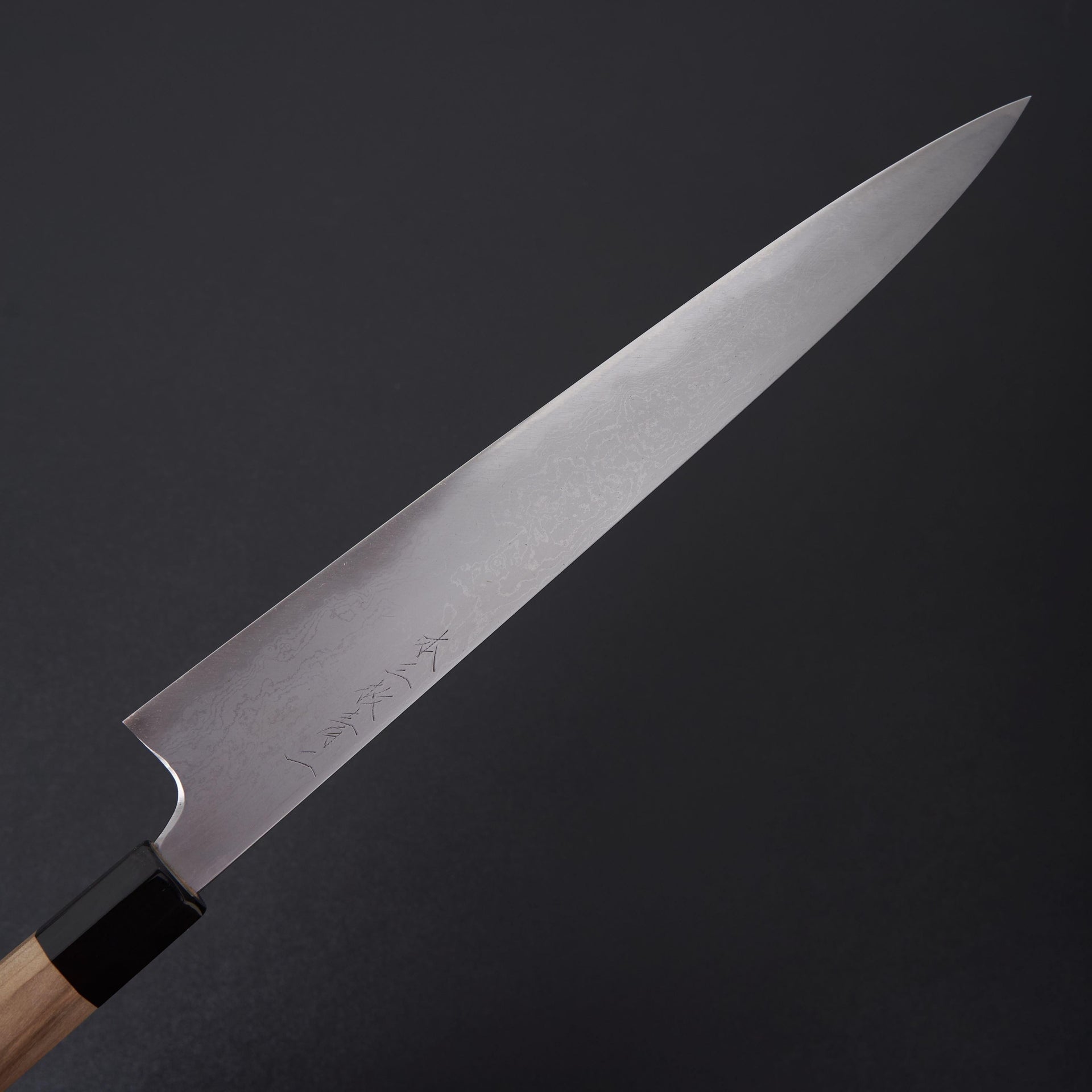 Mazaki Damascus Sujihiki 255mm-Knife-Mazaki-Carbon Knife Co