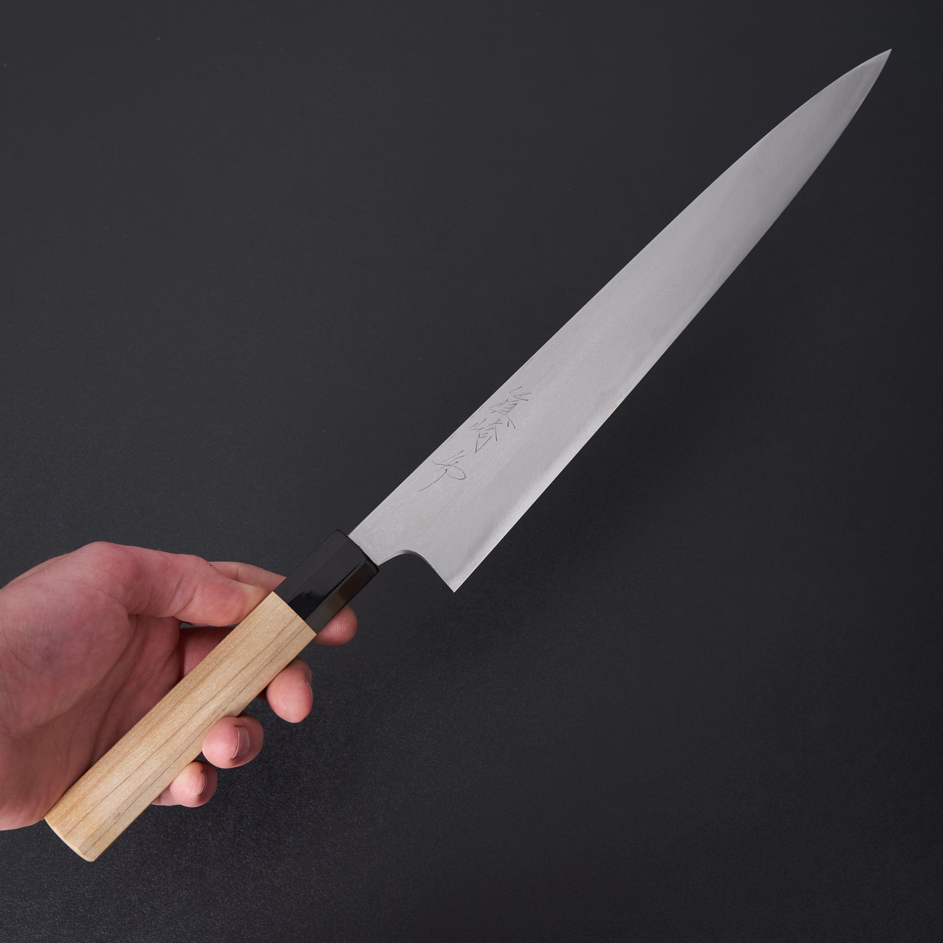 Mazaki Damascus Sujihiki 270mm-Knife-Mazaki-Carbon Knife Co