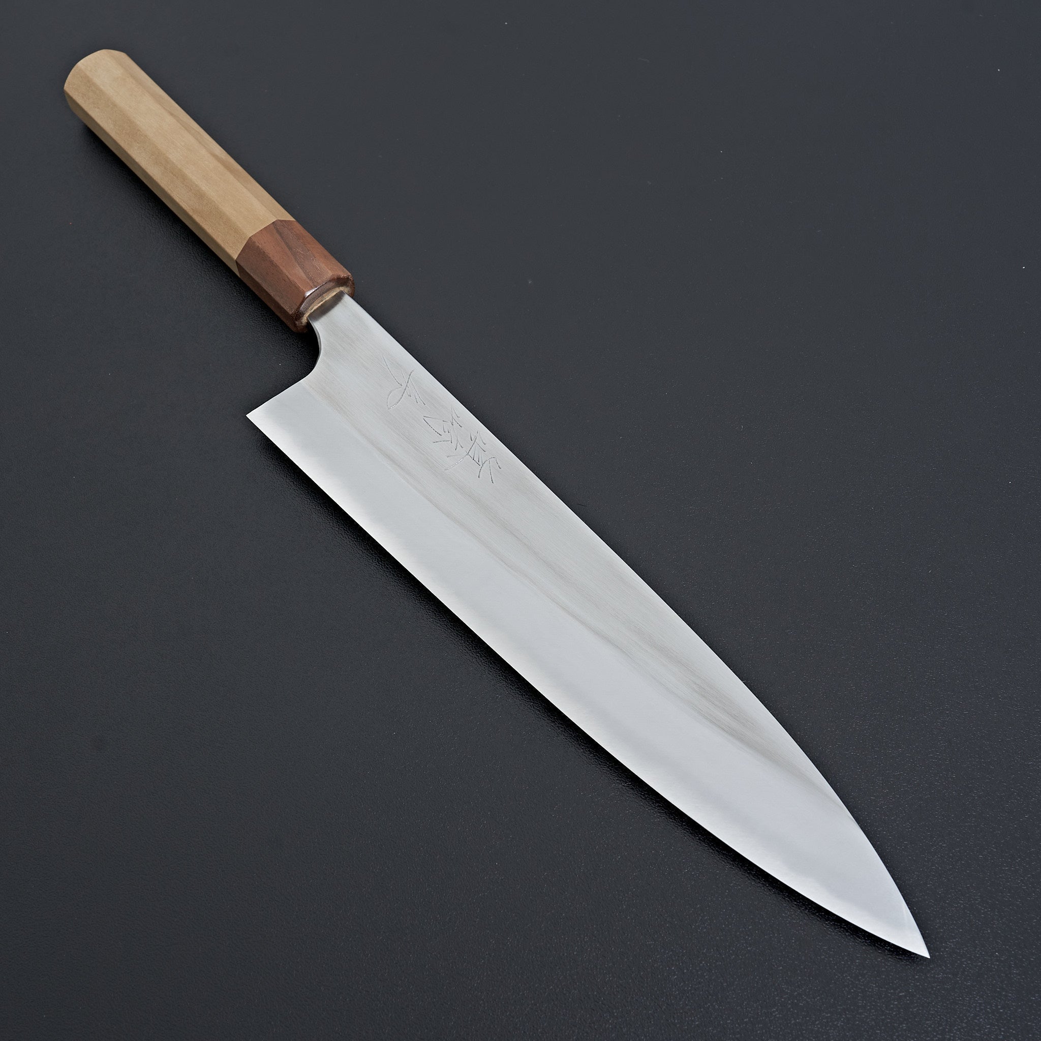 落葉樹 kazu Mazaki White #2 Kasumi Gyuto 240mm