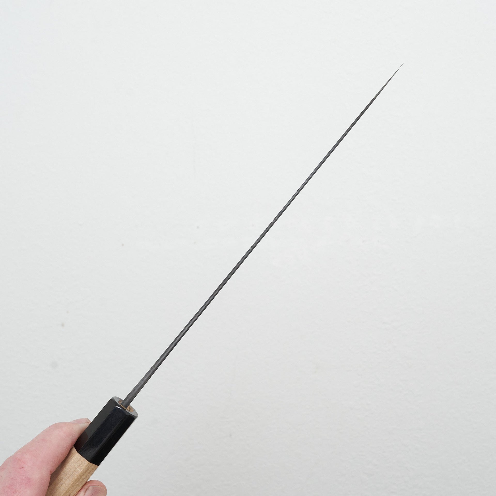 Mazaki White#2 Kuro Nashiji Sujihiki 240mm-Knife-Mazaki-Carbon Knife Co