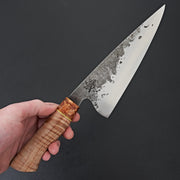 Metalworks by Meola Nashiji Curly Maple Chef 208mm-Knife-Carbon Knife Co-Carbon Knife Co