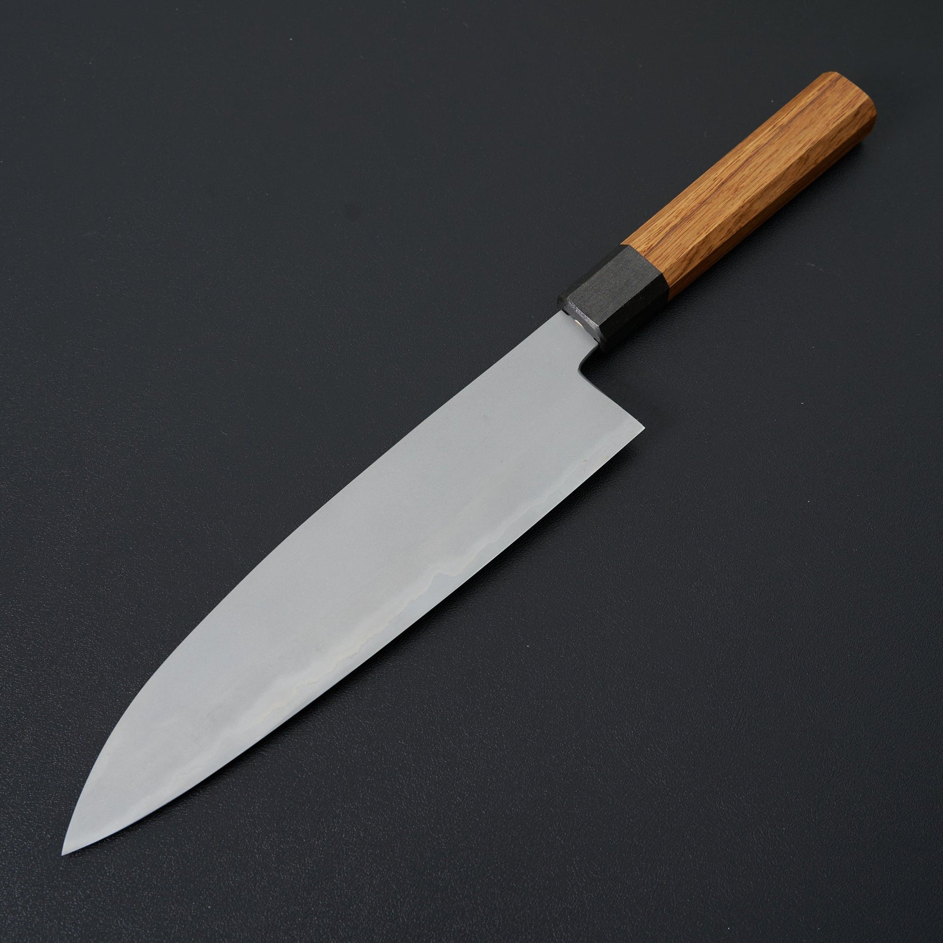 Miyazaki Kajiya Migaki Stainless Clad Blue #2 Gyuto 210mm-Miyazaki-Carbon Knife Co