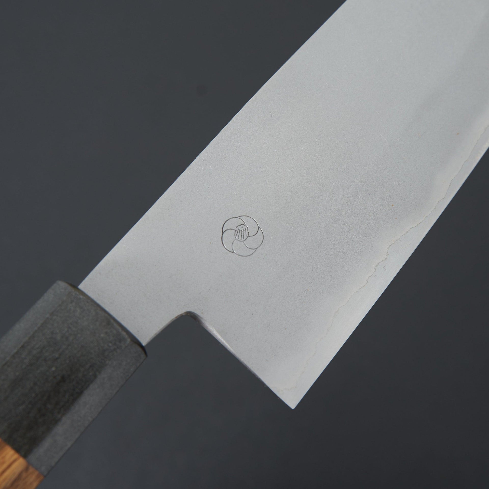 Miyazaki Kajiya Migaki Stainless Clad Blue #2 Gyuto 210mm-Miyazaki-Carbon Knife Co
