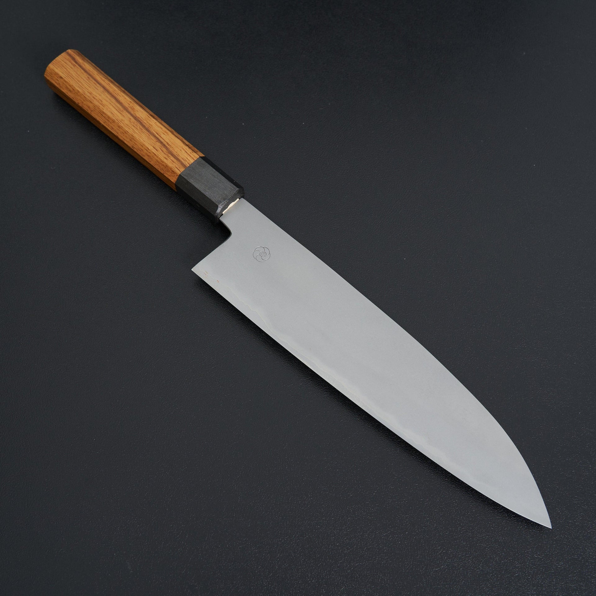 Miyazaki Kajiya Migaki Stainless Clad Blue #2 Gyuto 210mm-Miyazaki-Carbon Knife Co