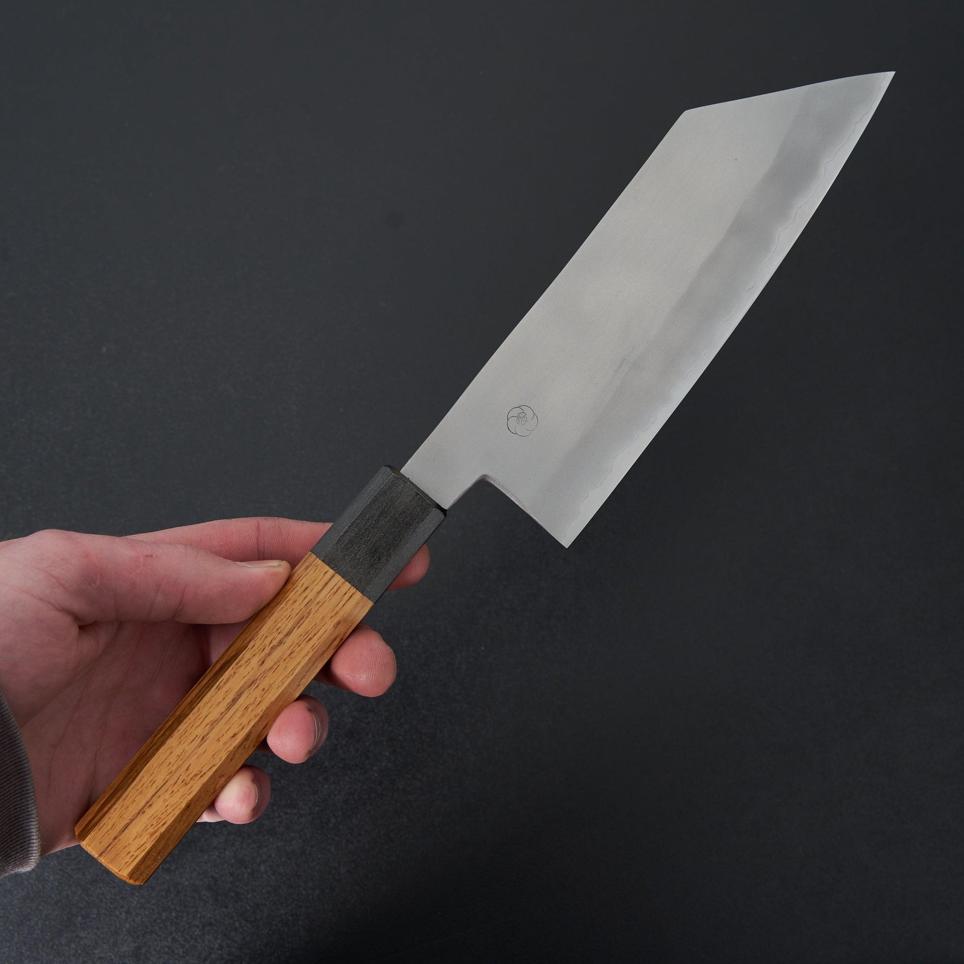 Miyazaki Kajiya Migaki Stainless Clad Blue #2 Hakata180mm-Miyazaki-Carbon Knife Co