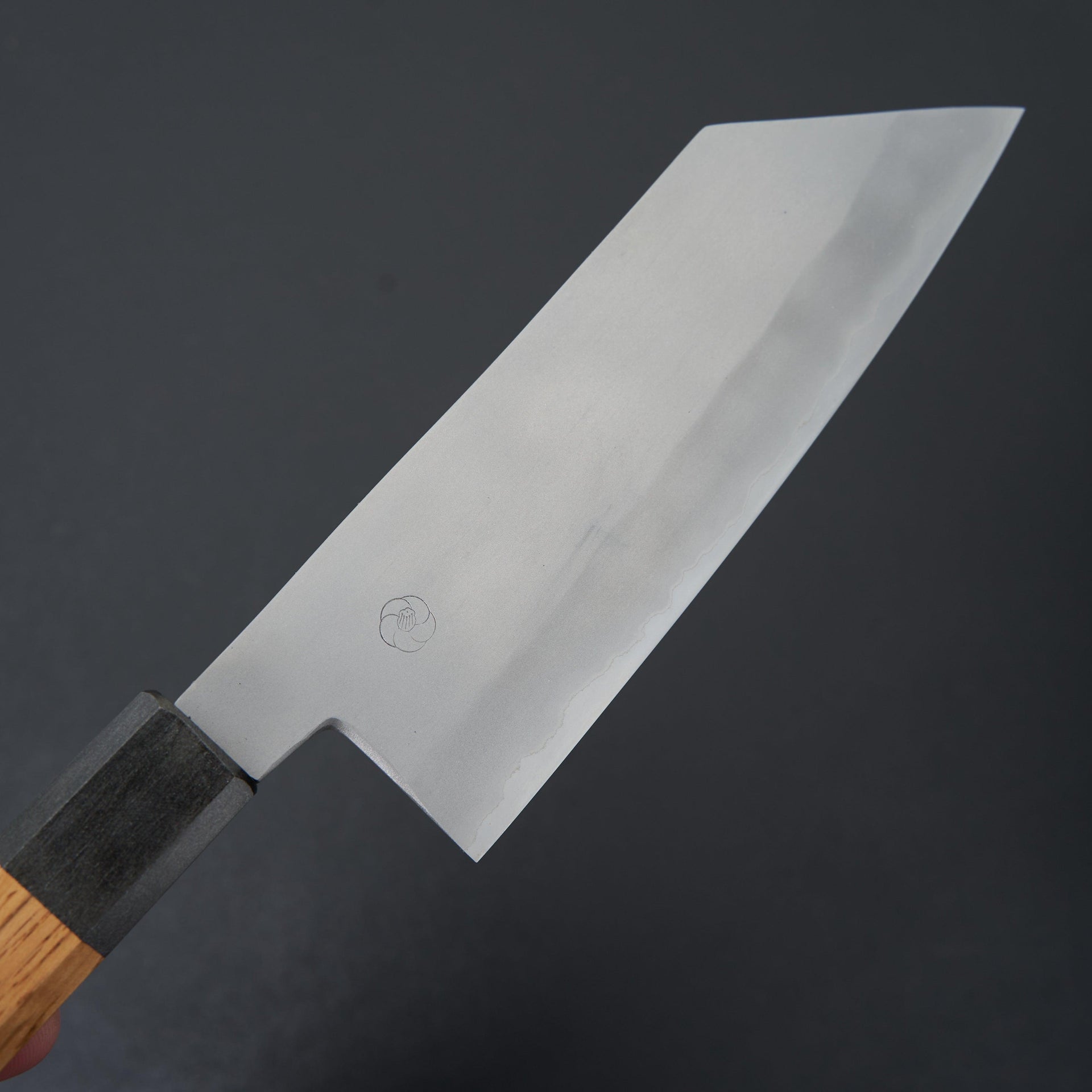 Miyazaki Kajiya Migaki Stainless Clad Blue #2 Hakata180mm-Miyazaki-Carbon Knife Co