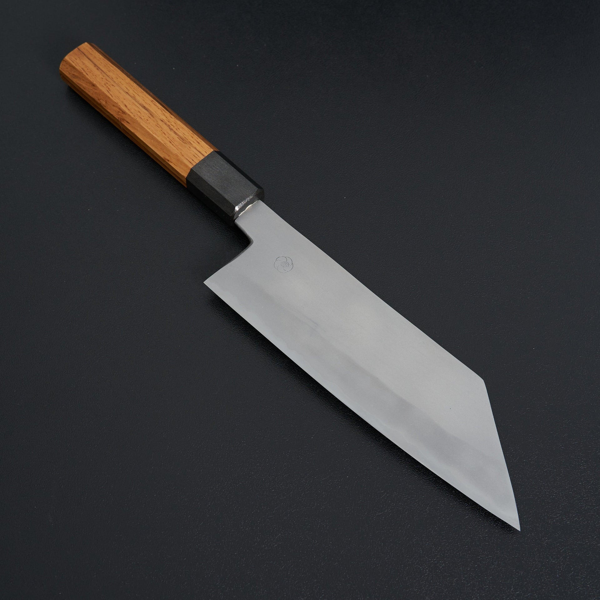Miyazaki Kajiya Migaki Stainless Clad Blue #2 Hakata180mm-Miyazaki-Carbon Knife Co