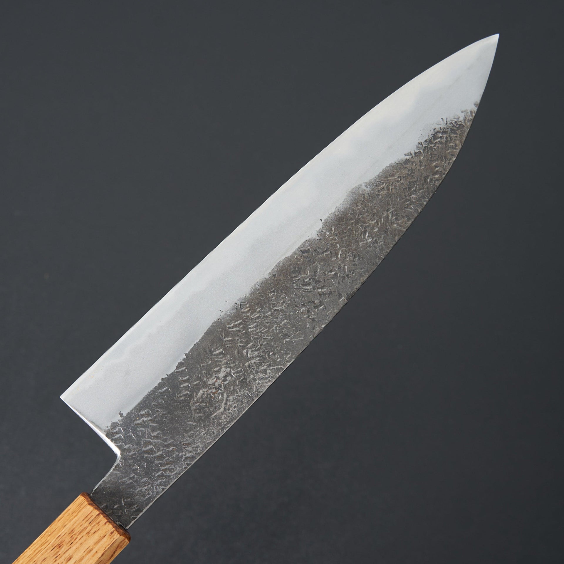 Miyazaki Kajiya Tsuchime Kurouchi Blue #2 Gyuto 210mm-Miyazaki-Carbon Knife Co