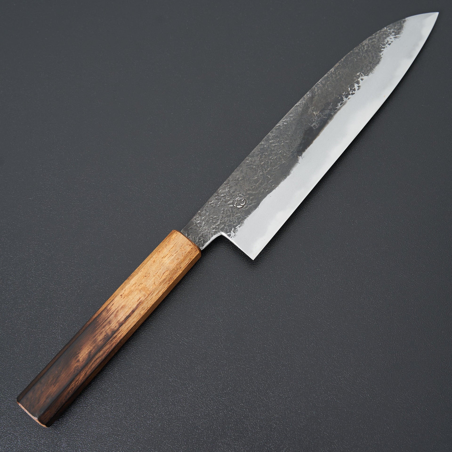 Miyazaki Kajiya Tsuchime Kurouchi Blue #2 Gyuto 240mm-Miyazaki-Carbon Knife Co