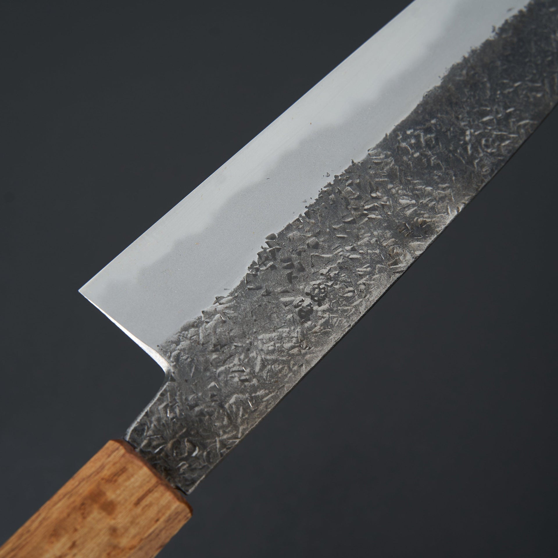 Miyazaki Kajiya Tsuchime Kurouchi Blue #2 Gyuto 240mm-Miyazaki-Carbon Knife Co