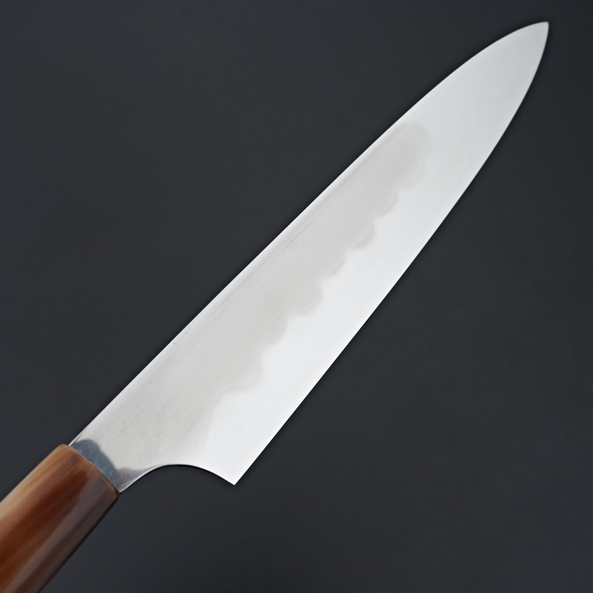 Mizuno Tanrenjo Akitada Honyaki DX Blue #2 Petty 180mm-Knife-Mizuno Tanrenjo-Carbon Knife Co
