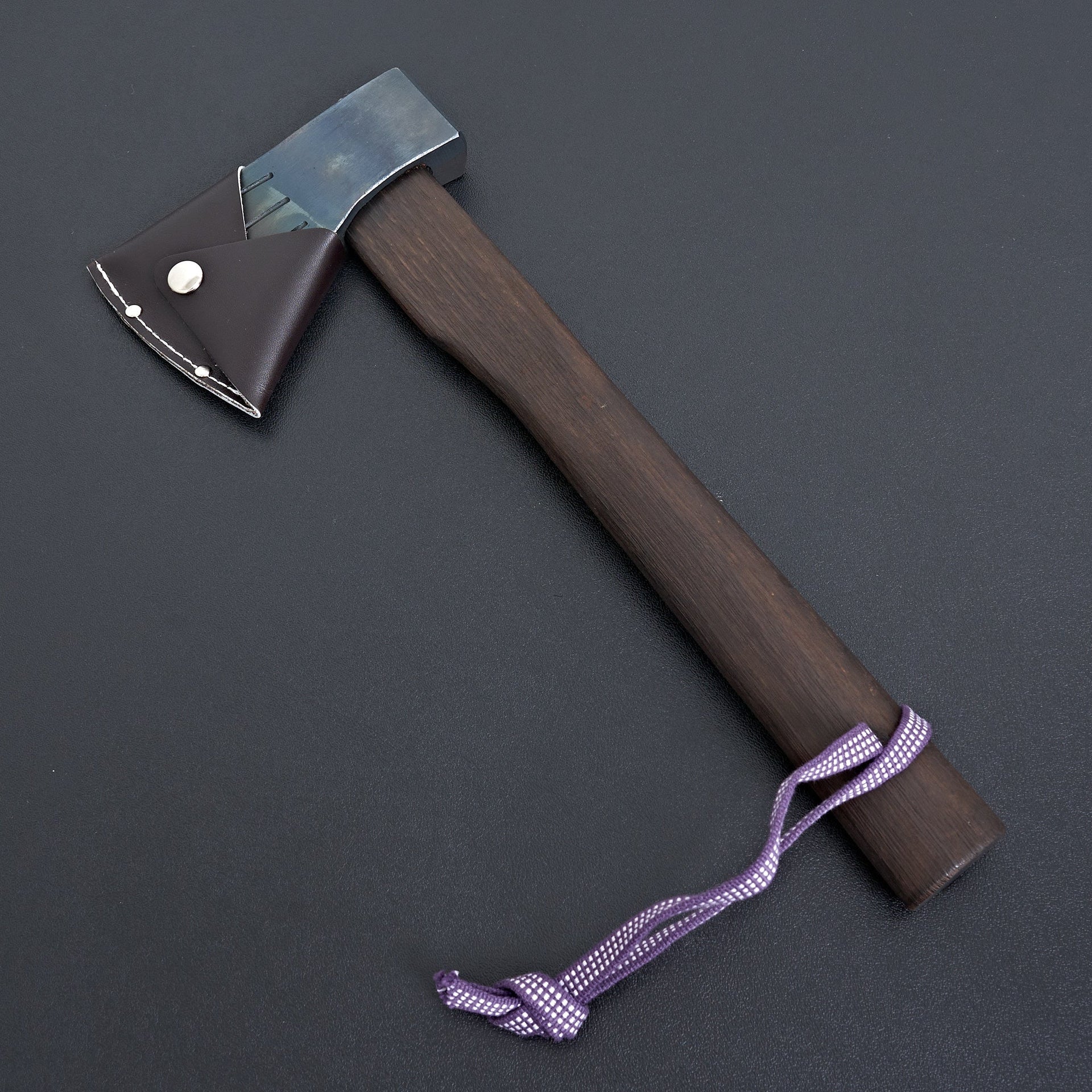 Mizuno Warikomi Axe 450g Burnt Oak Handle-Knife-Hitohira-Carbon Knife Co
