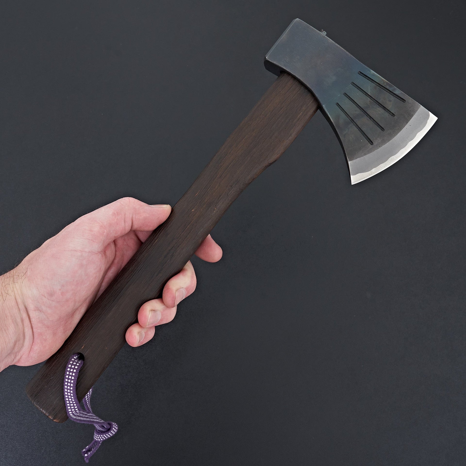 Mizuno Warikomi Axe 450g Burnt Oak Handle-Knife-Hitohira-Carbon Knife Co