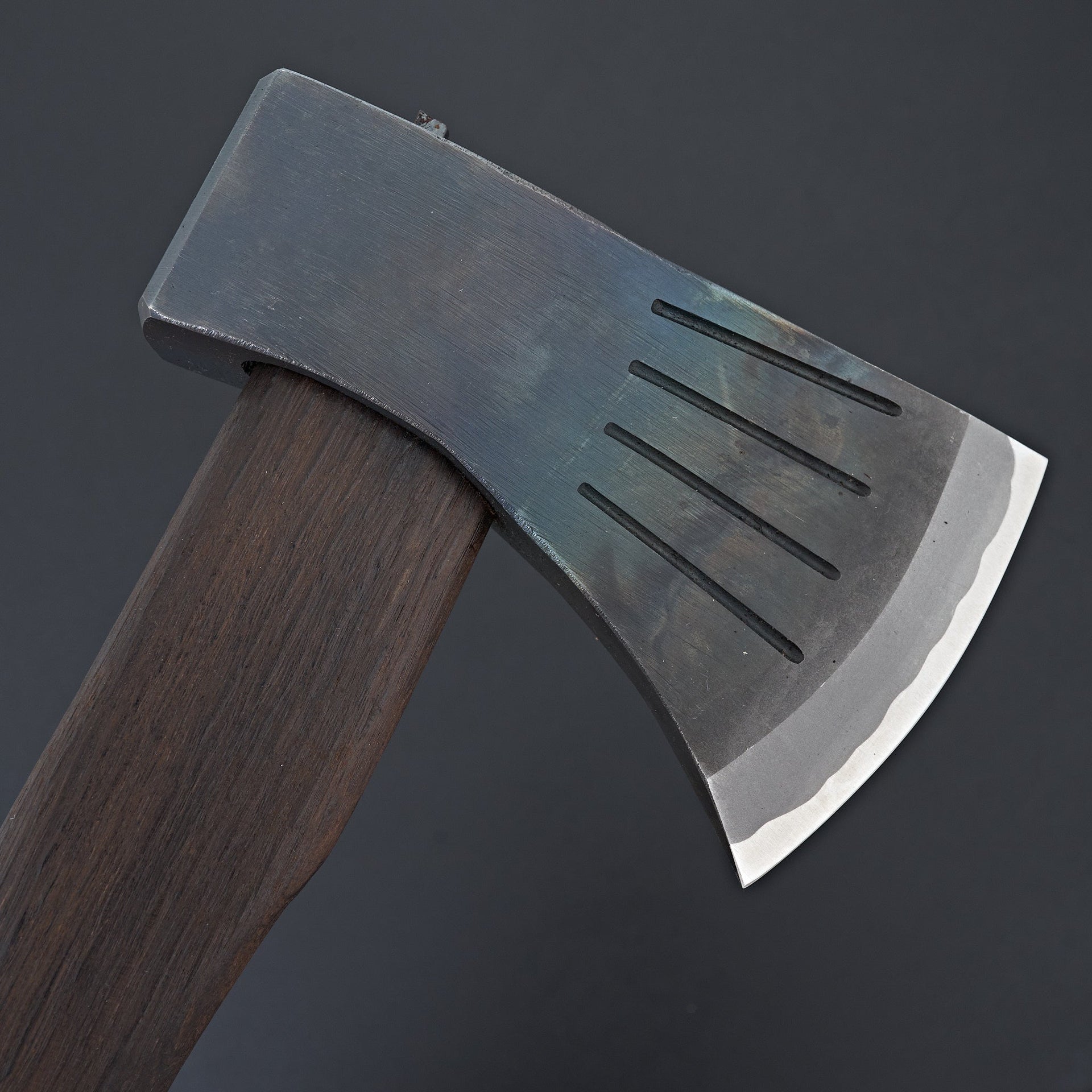 Mizuno Warikomi Axe 450g Burnt Oak Handle-Knife-Hitohira-Carbon Knife Co