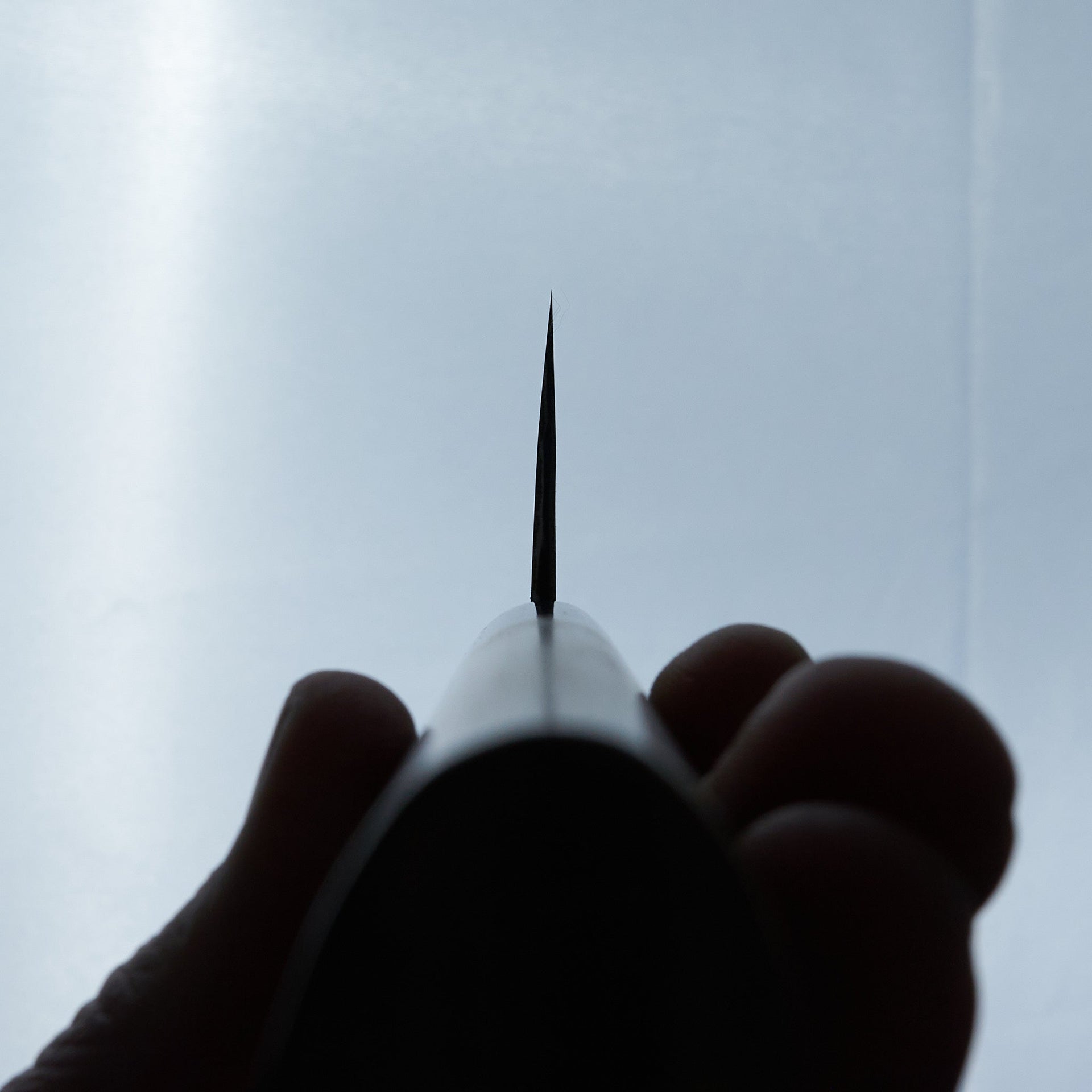 Morihei Hisamoto Blue Super Tsuchime Stainless Clad Bunka 165mm Ho Wood Handle-Knife-Hitohira-Carbon Knife Co