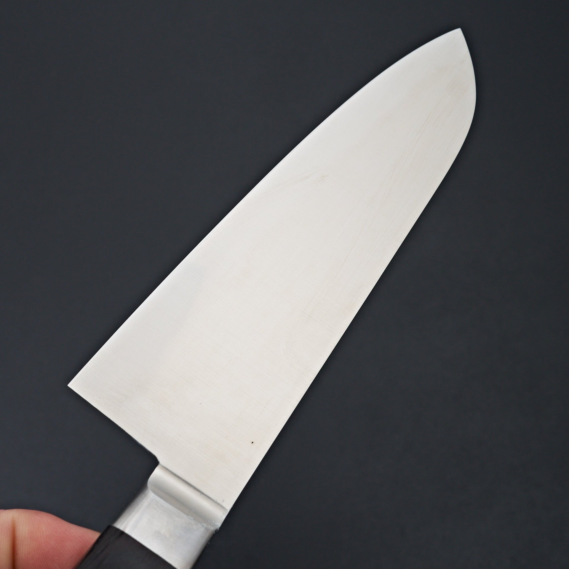 Morihei Hisamoto INOX Santoku 165mm Pakka Handle-Hitohira-Carbon Knife Co