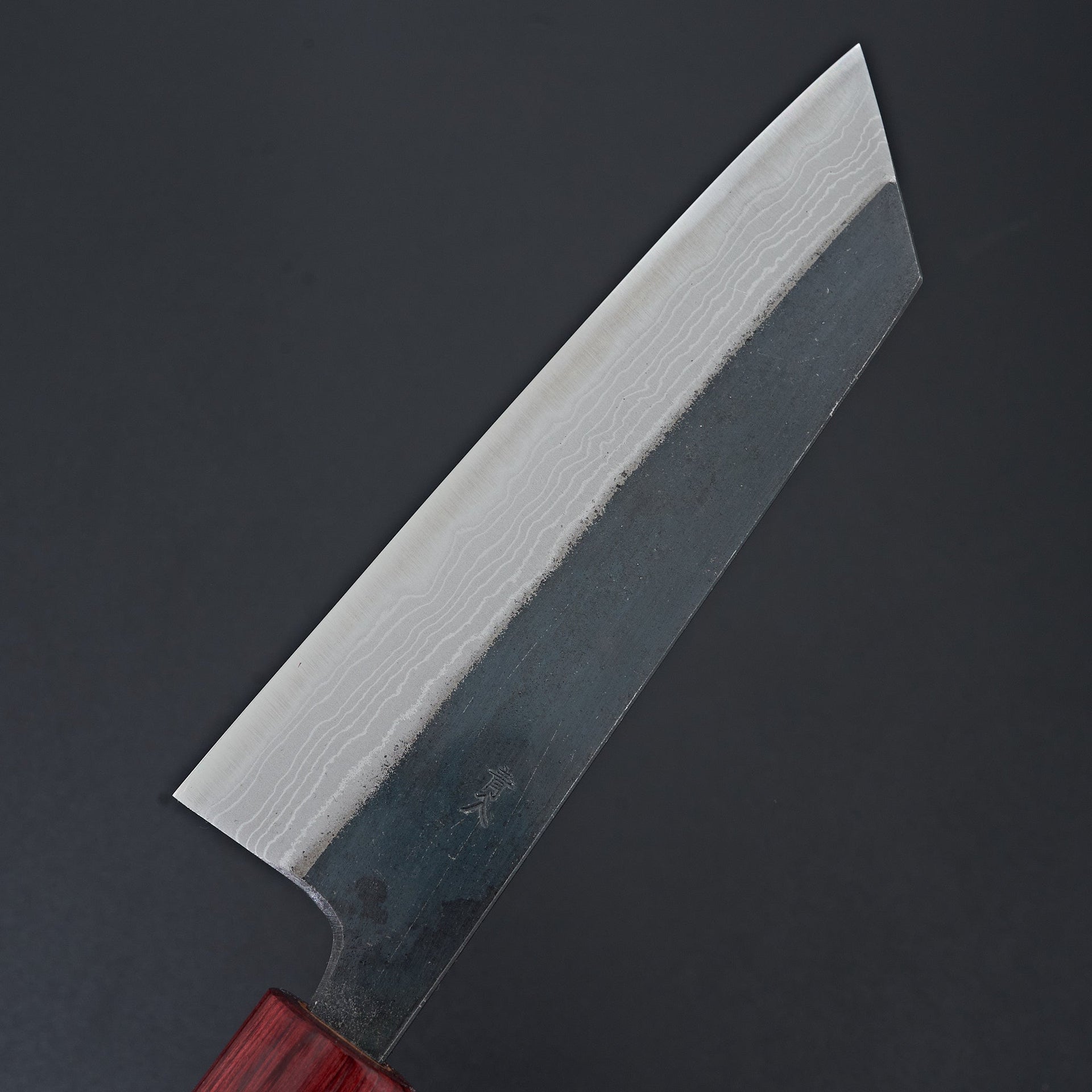 Muneishi Blue #2 Damascus Bunka 165mm-Knife-Muneishi-Carbon Knife Co
