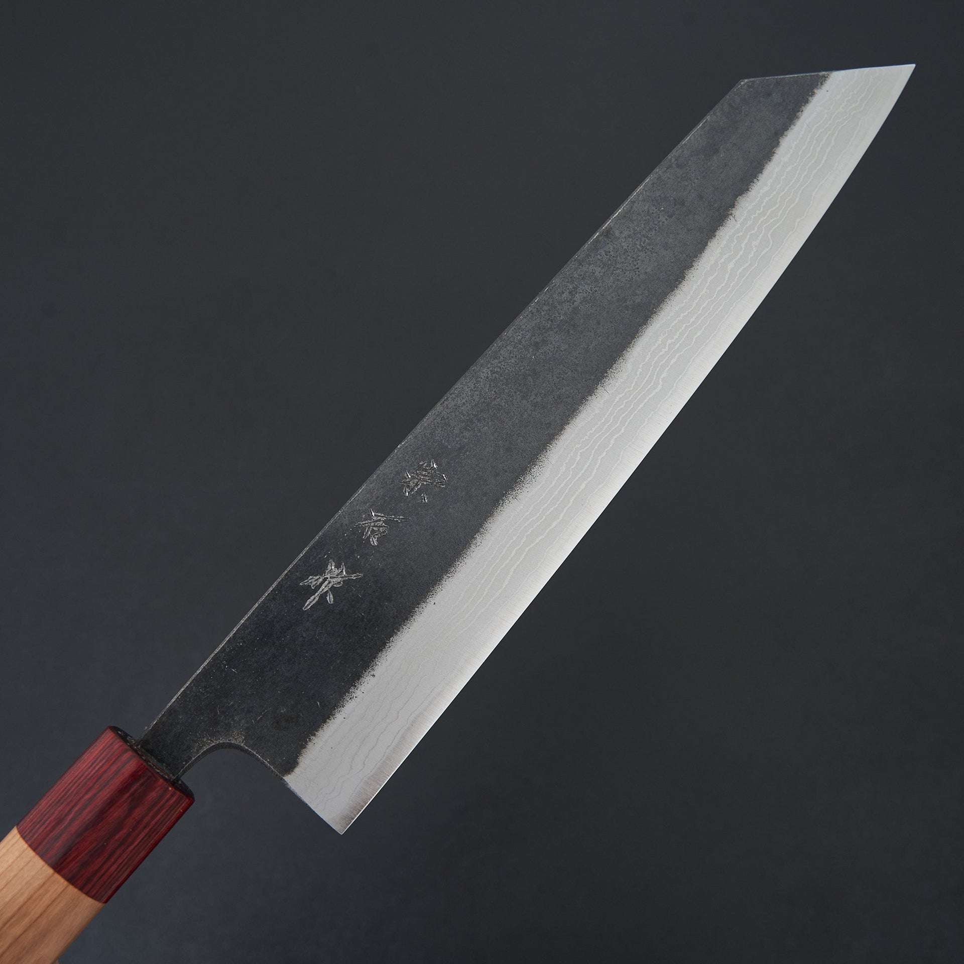 Muneishi Blue #2 Damascus Kiritsuke Gyuto 240mm-Knife-Muneishi-Carbon Knife Co
