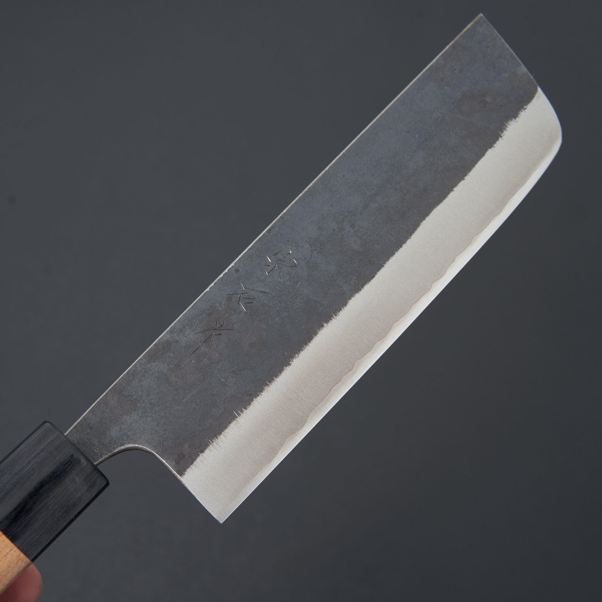 Muneishi Blue #2 Stainless Clad Nakiri 150mm-Knife-Muneishi-Carbon Knife Co