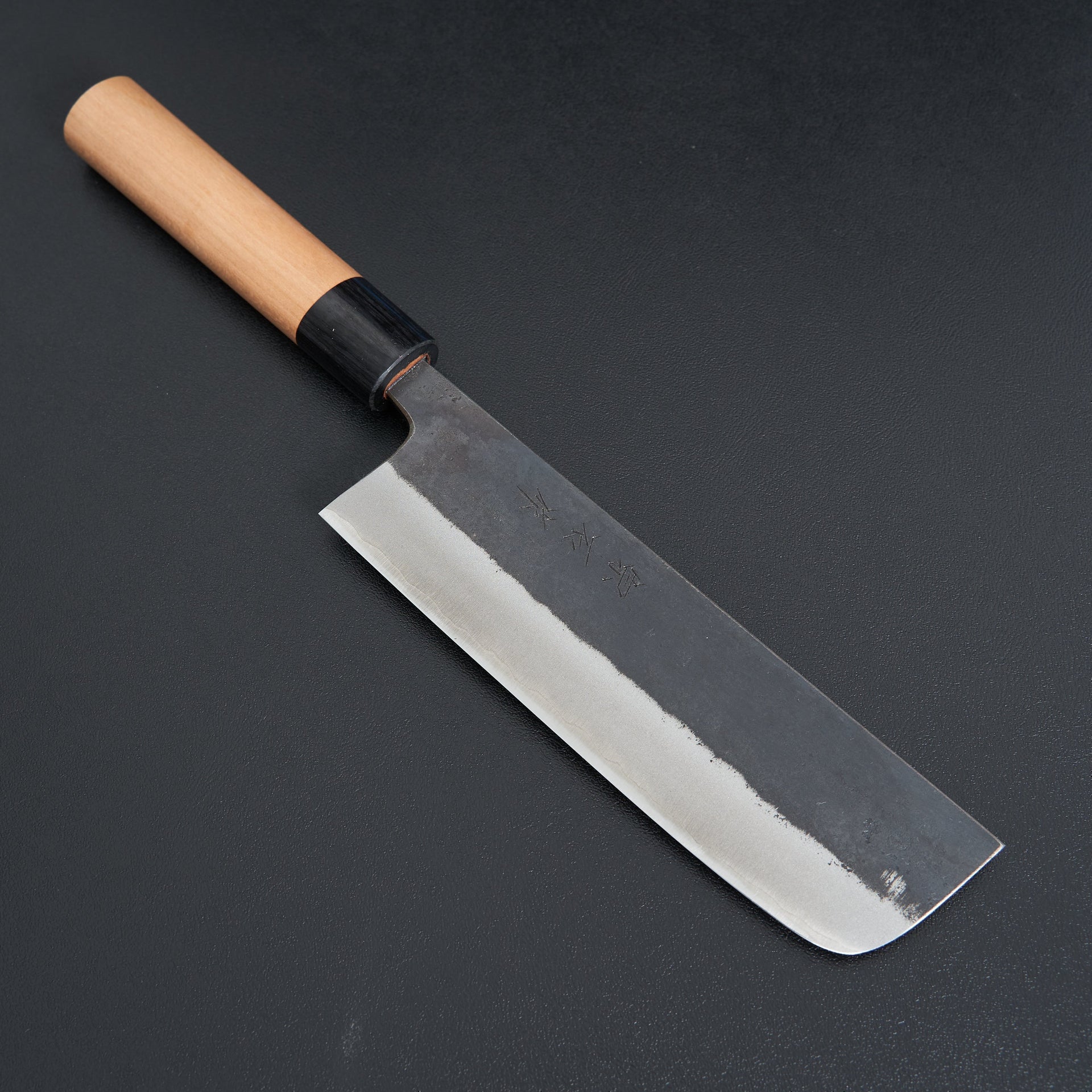 Muneishi Blue #2 Stainless Clad Nakiri 165mm-Knife-Muneishi-Carbon Knife Co