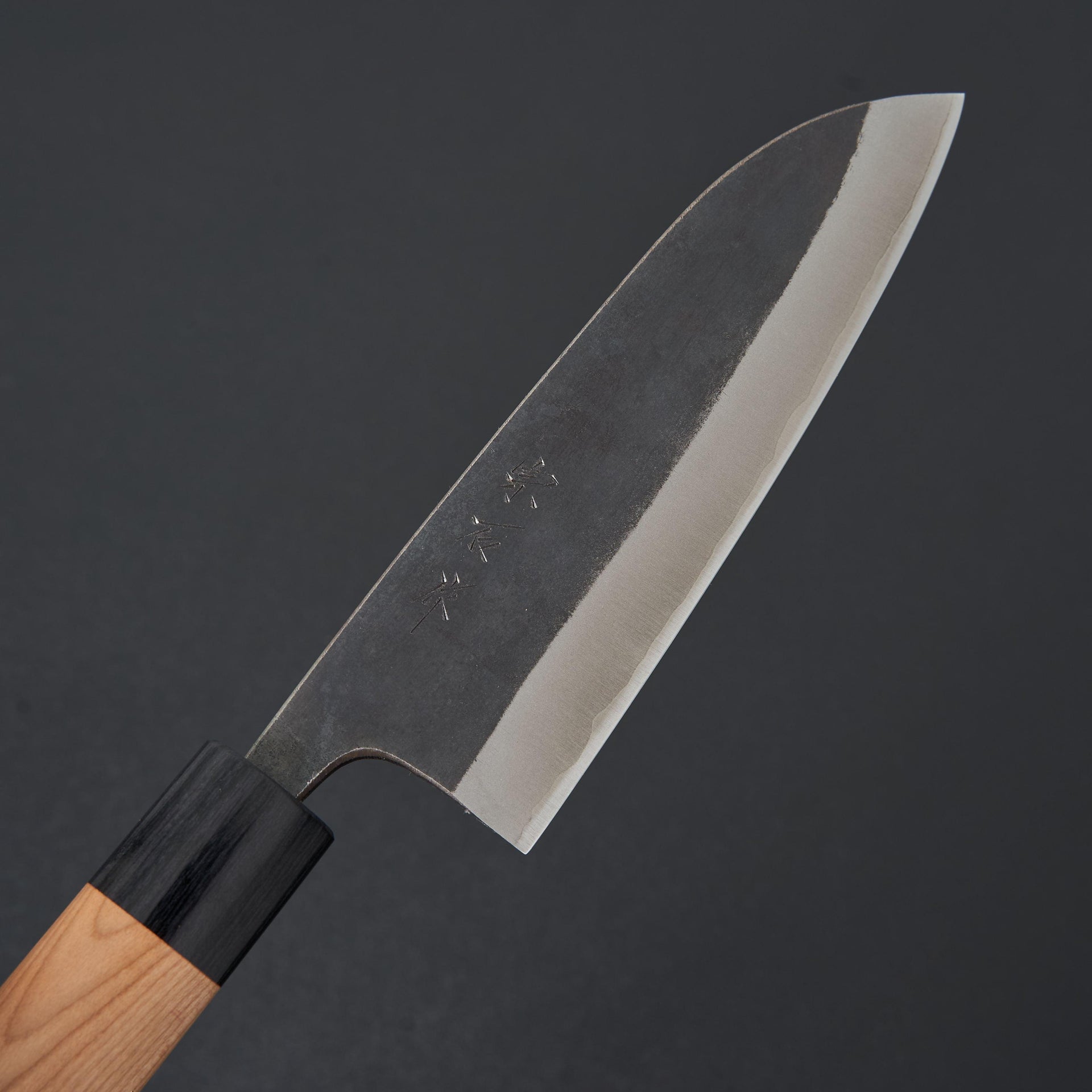 Muneishi Blue #2 Stainless Clad Santoku 150mm-Knife-Muneishi-Carbon Knife Co