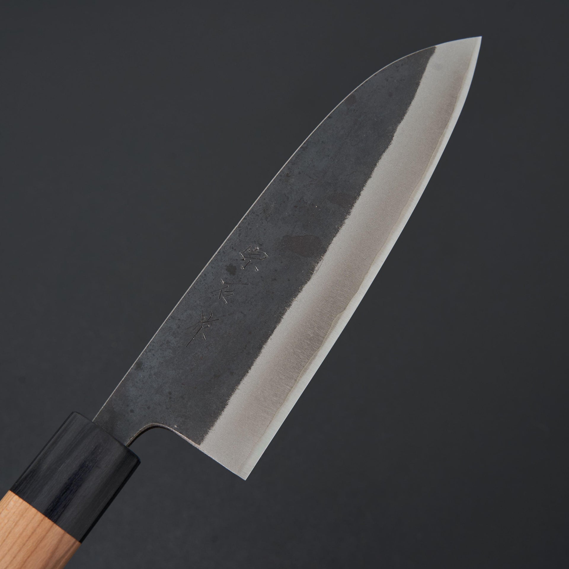 Muneishi Blue #2 Stainless Clad Santoku 165mm-Knife-Muneishi-Carbon Knife Co