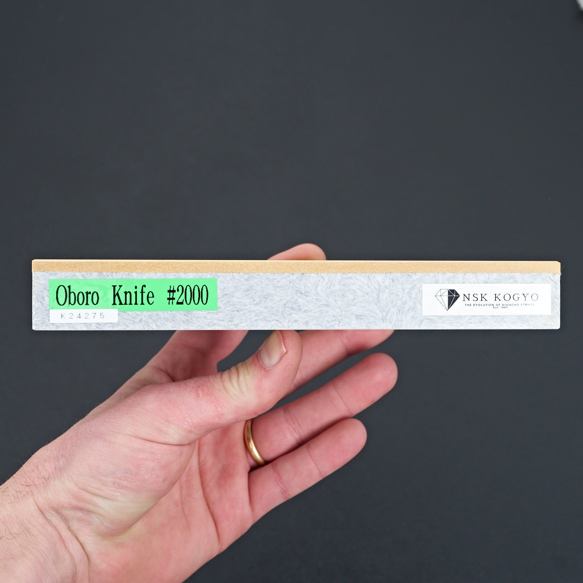 NSK Kogyo Oboro Knife #2000 Diamond Stone-Sharpening-Komon-Carbon Knife Co
