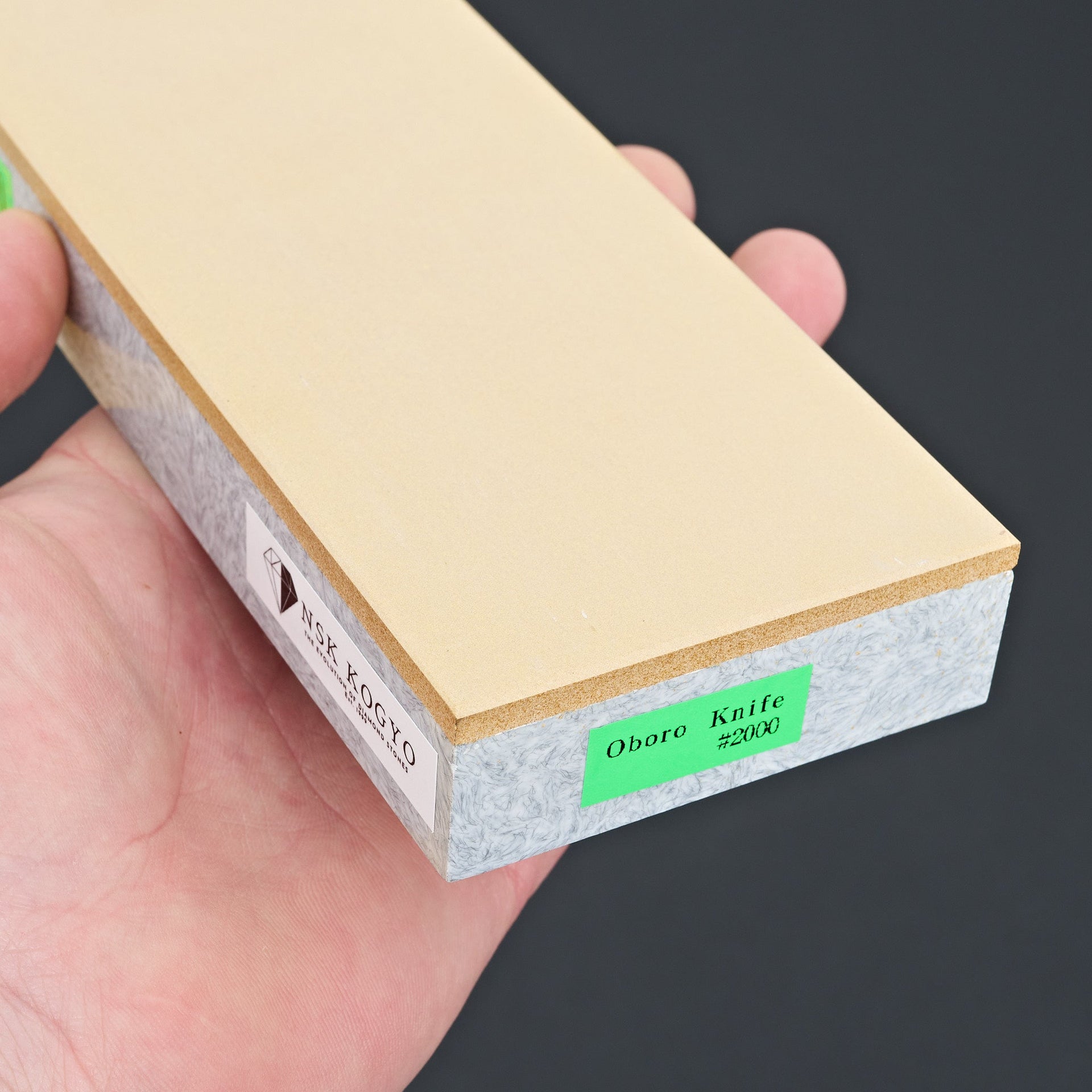 NSK Kogyo Oboro Knife #2000 Diamond Stone-Sharpening-Komon-Carbon Knife Co