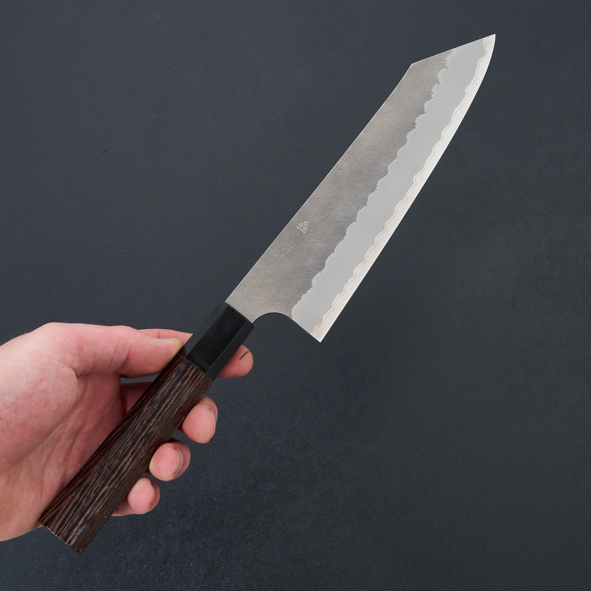 Nigara Hamono AS Migaki Tsuchime Kiritsuke Gyuto 210mm-Knife-Handk-Carbon Knife Co