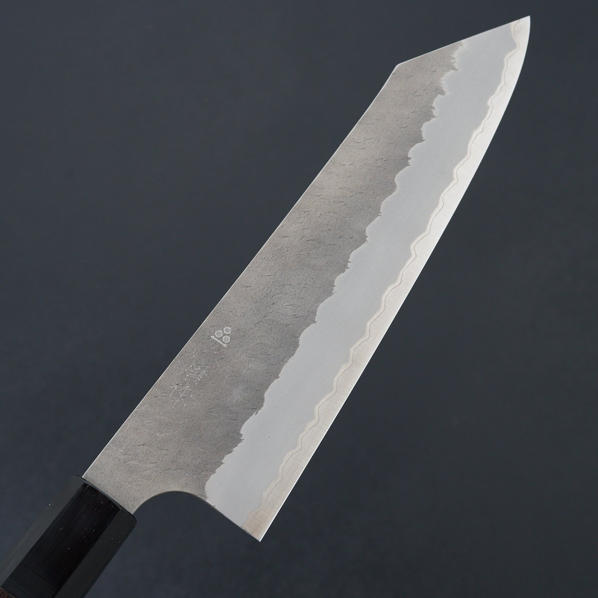 Nigara Hamono AS Migaki Tsuchime Kiritsuke Gyuto 210mm-Knife-Handk-Carbon Knife Co