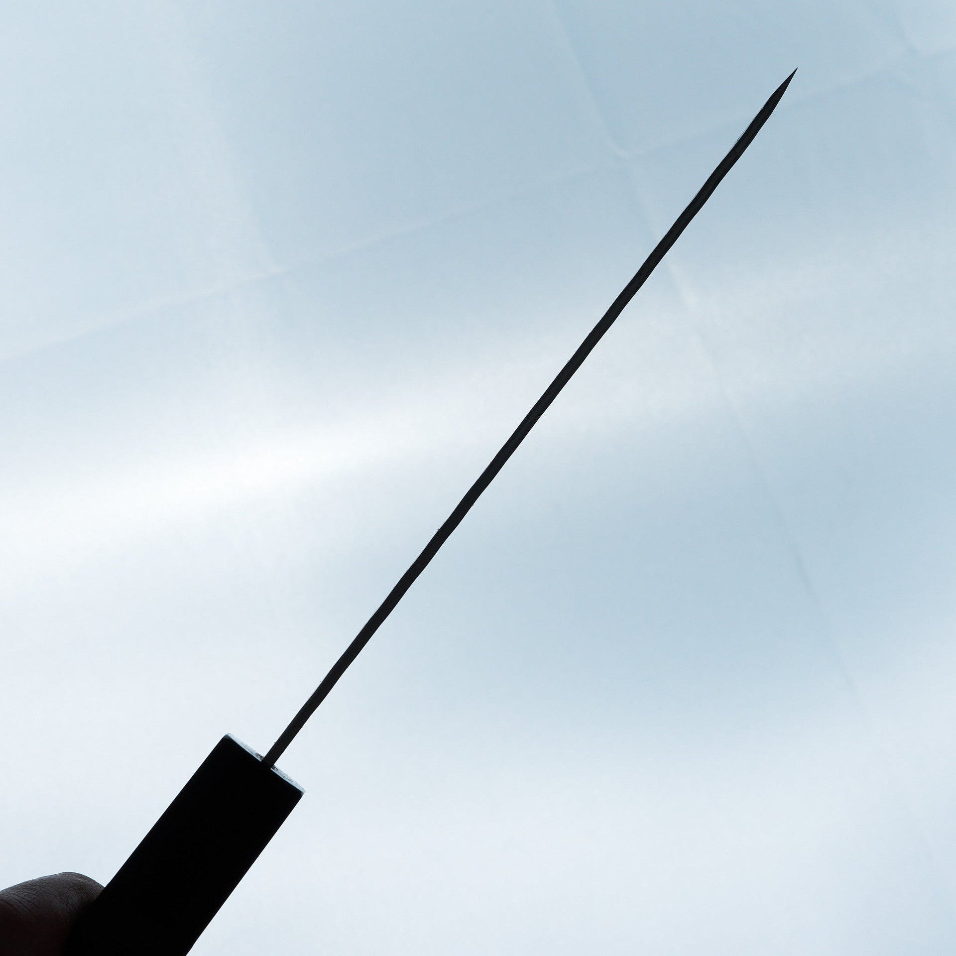 Nigara Hamono AS Migaki Tsuchime Kiritsuke Nakiri 180mm-Knife-Handk-Carbon Knife Co