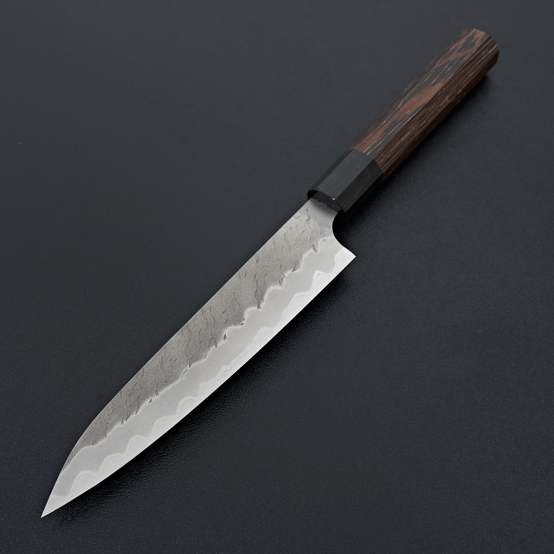 Nigara Hamono AS Migaki Tsuchime Petty 150mm-Knife-Handk-Carbon Knife Co