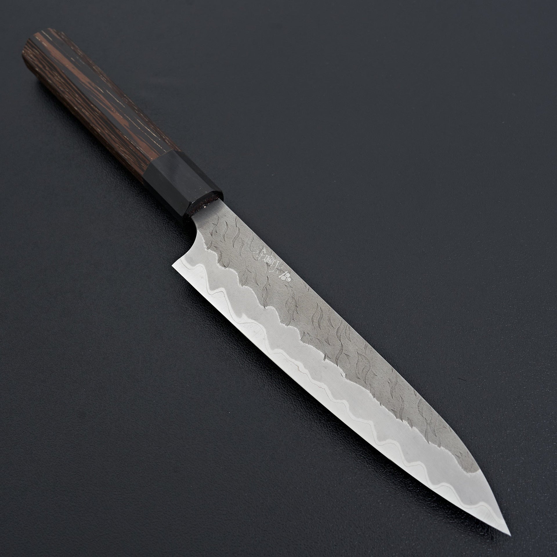 Nigara Hamono AS Migaki Tsuchime Petty 150mm-Knife-Handk-Carbon Knife Co
